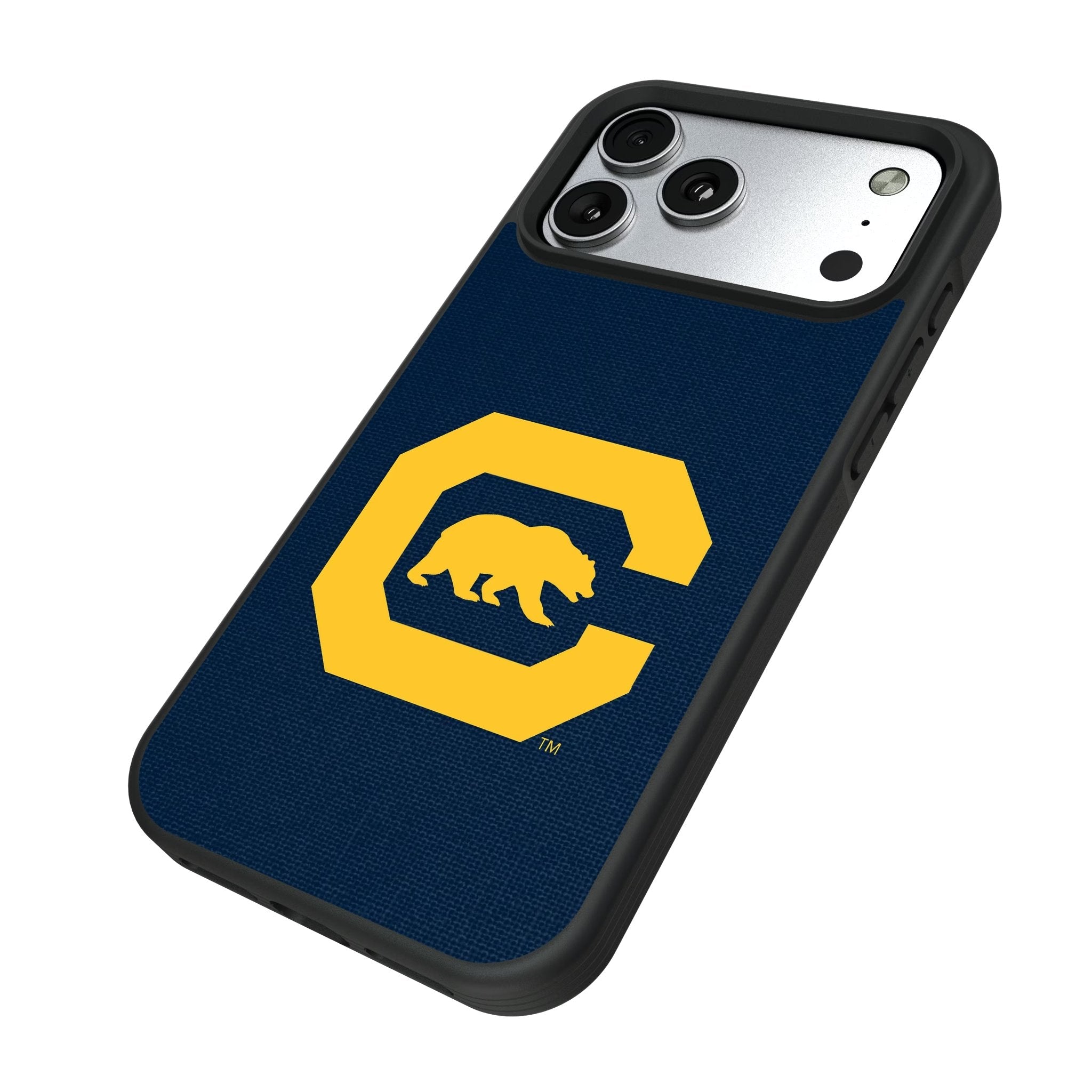 University of California Berkeley Golden Bears Solid Bump Phone Case for Apple iPhone 17 Series 5