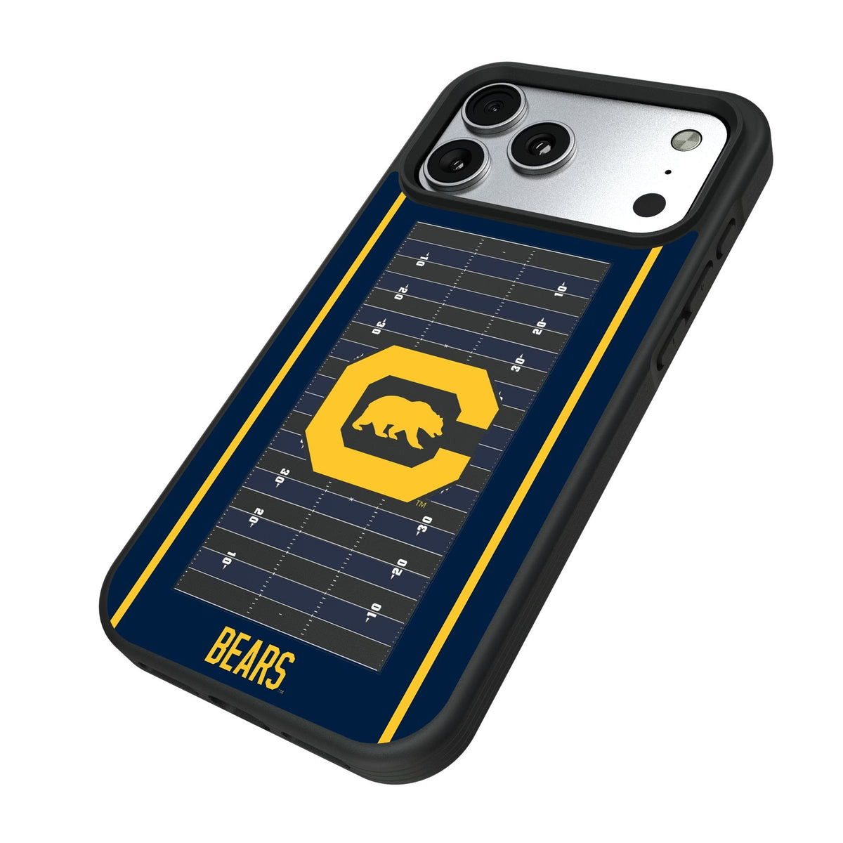 University of California Berkeley Golden Bears Field Bump Phone Case for Apple iPhone 17 Series 5