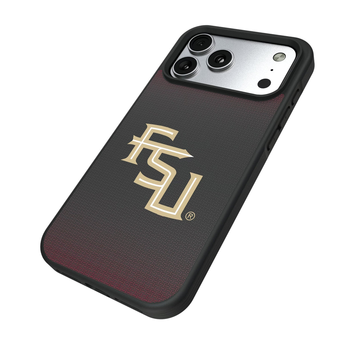 Florida State University Seminoles Athletic Wordmark Linen Bump Phone Case for Apple iPhone 17 Series 5