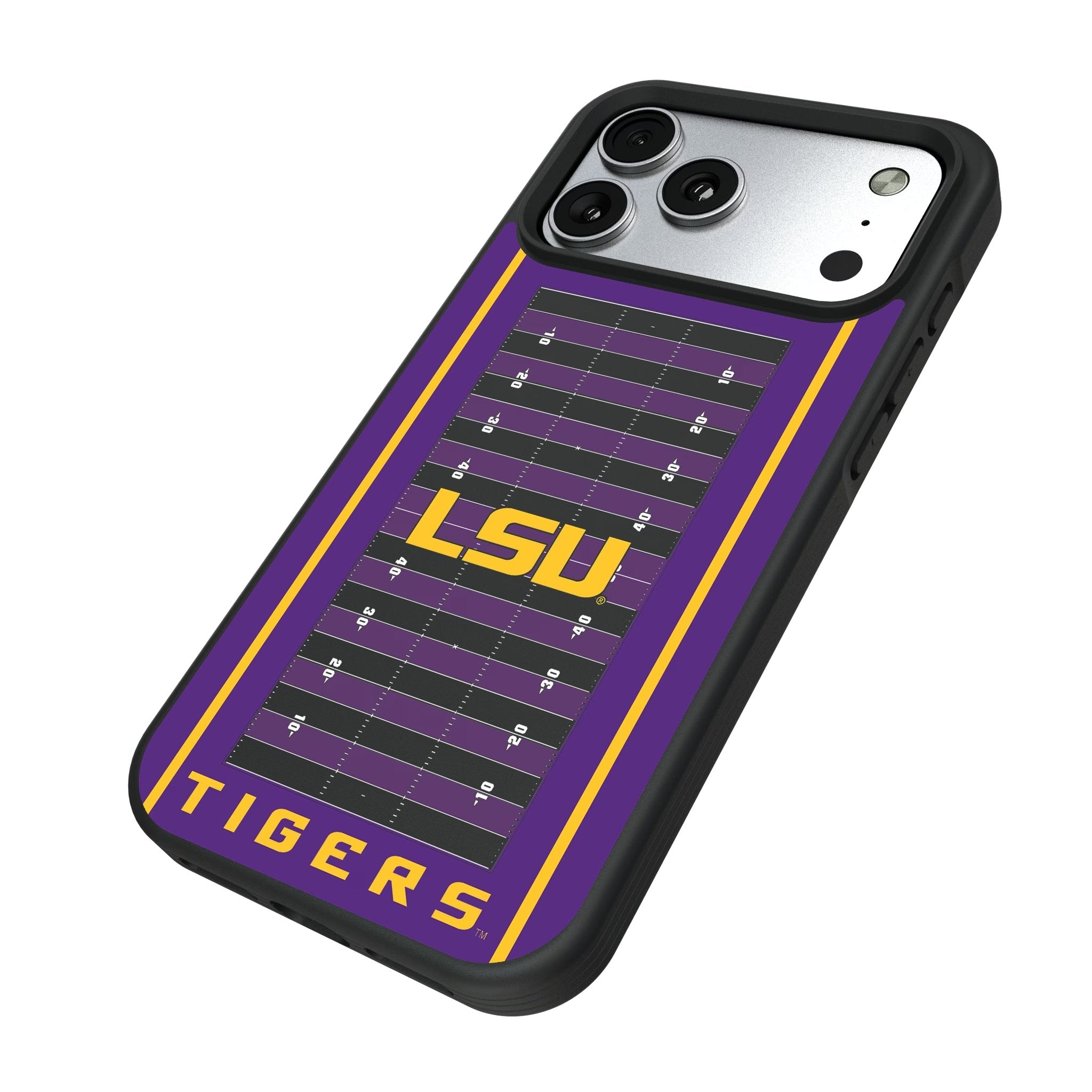 Louisiana State University Tigers Field Bump Phone Case for Apple iPhone 17 Series 5