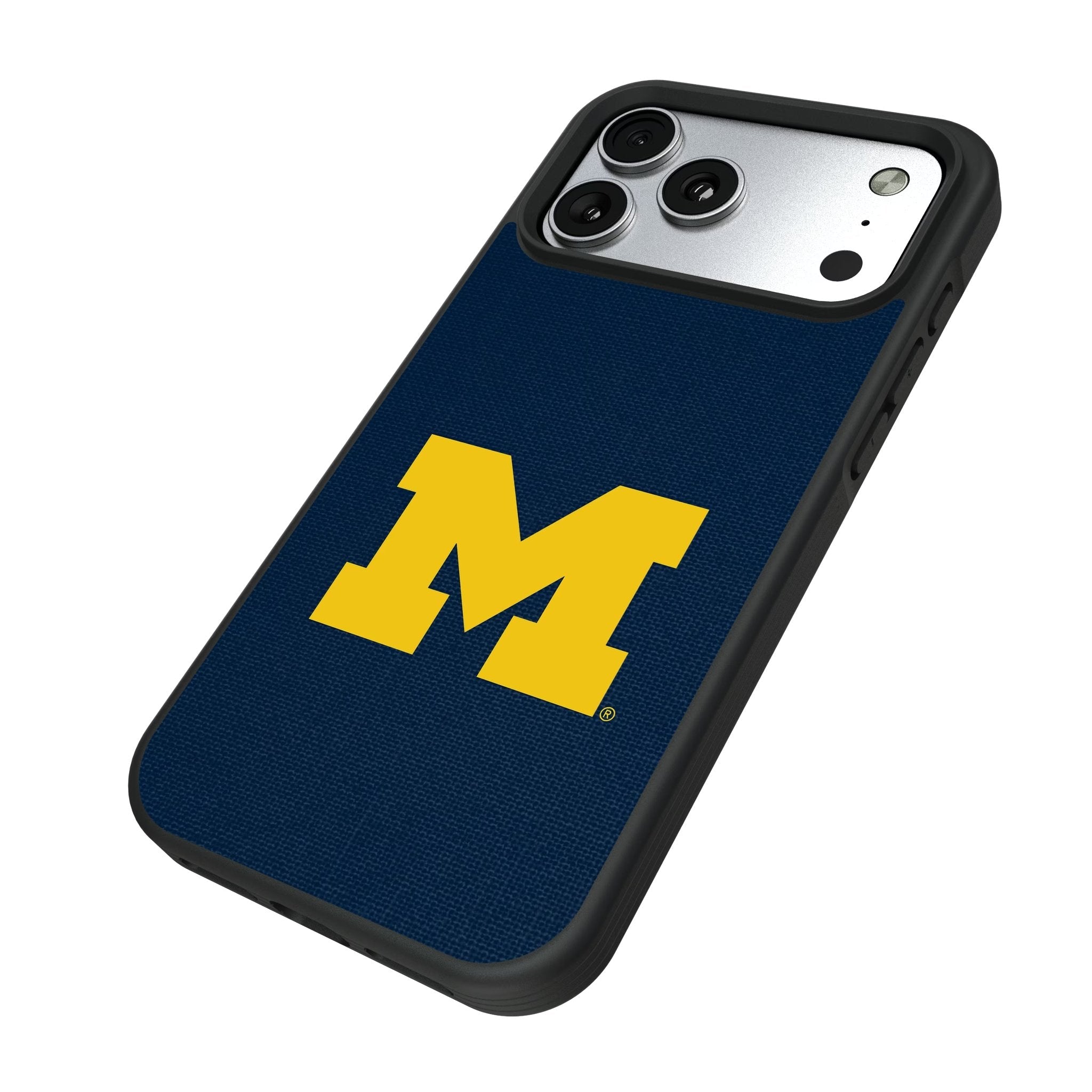 University of Michigan Wolverines Solid Bump Phone Case for Apple iPhone 17 Series 5