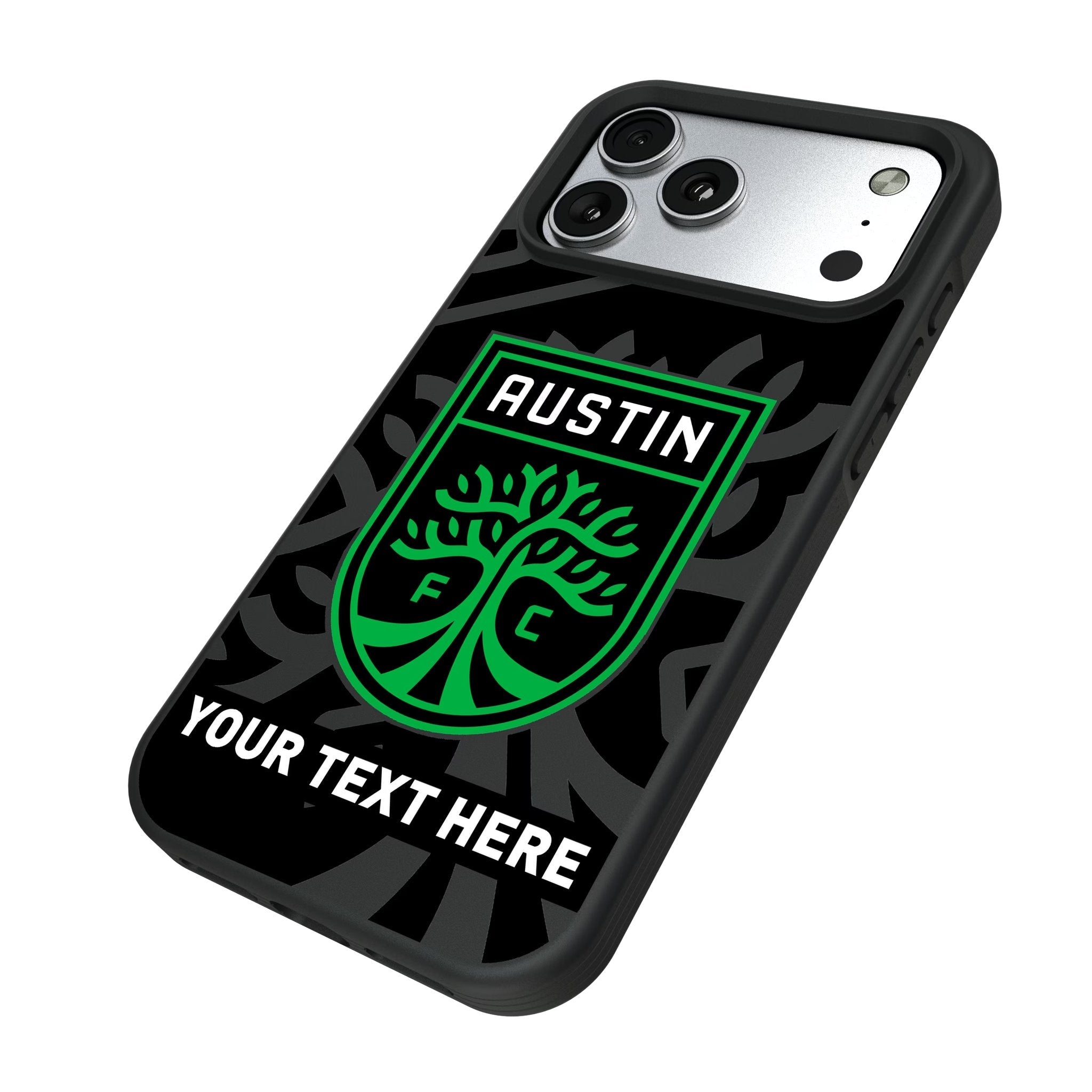 Austin FC Personalized Tilt Bump Phone Case for Apple iPhone 17 Series 5