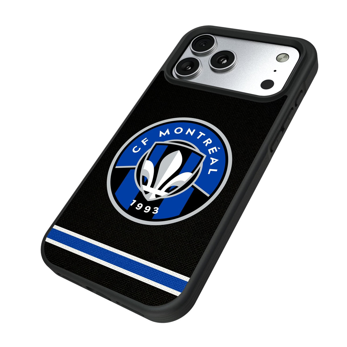 CF Montreal Stripe Bump Phone Case for Apple iPhone 17 Series 5
