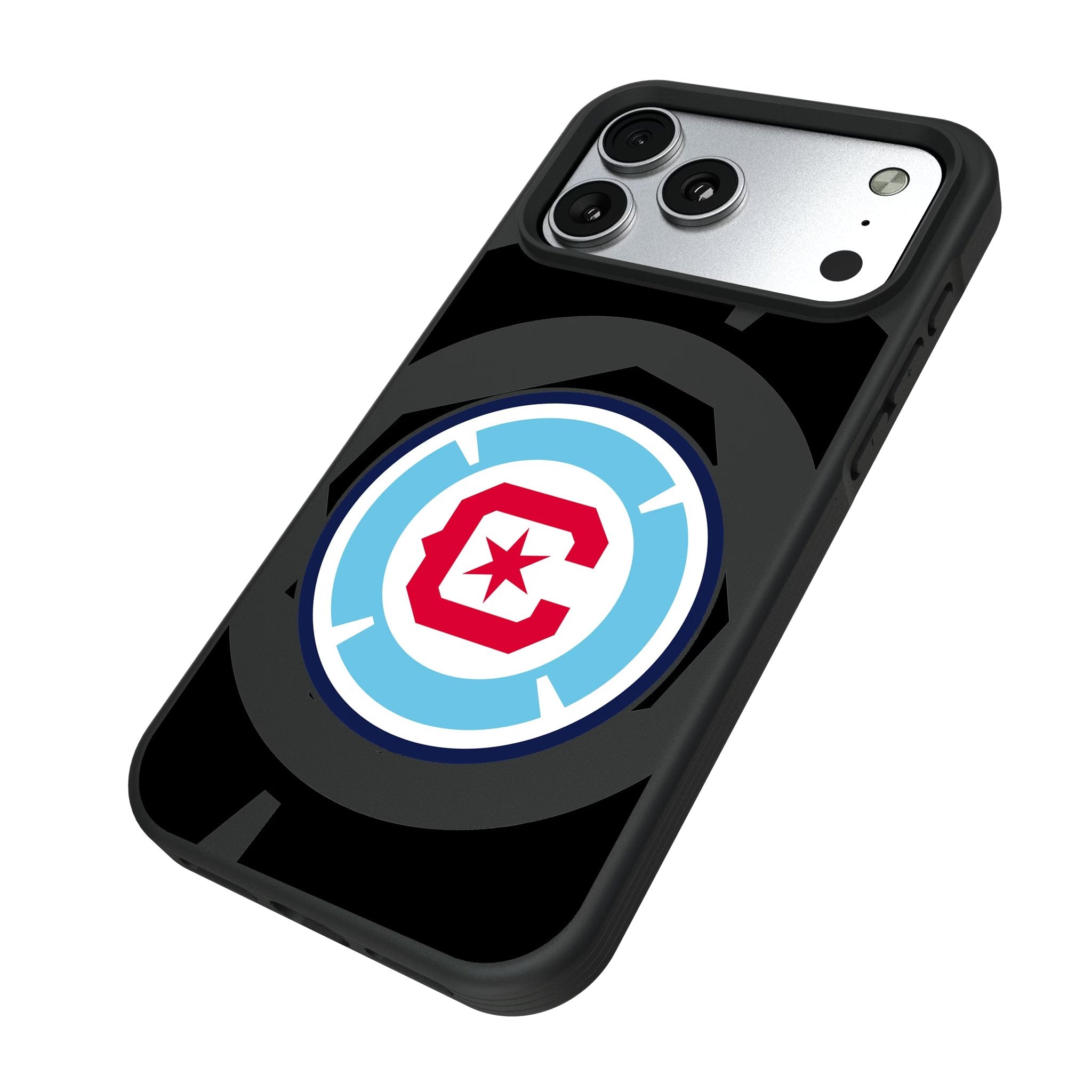 Chicago Fire Monocolor Tilt Bump Phone Case for Apple iPhone 17 Series 5