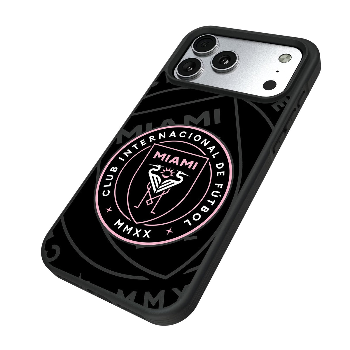 Inter Miami CF Monocolor Tilt Bump Phone Case for Apple iPhone 17 Series 5