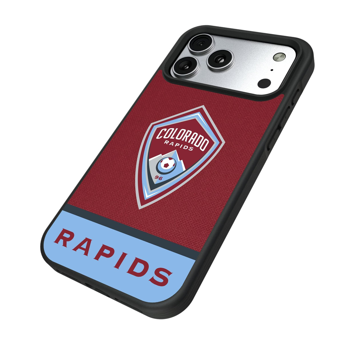 Colorado Rapids Endzone Solid Bump Phone Case for Apple iPhone 17 Series 5