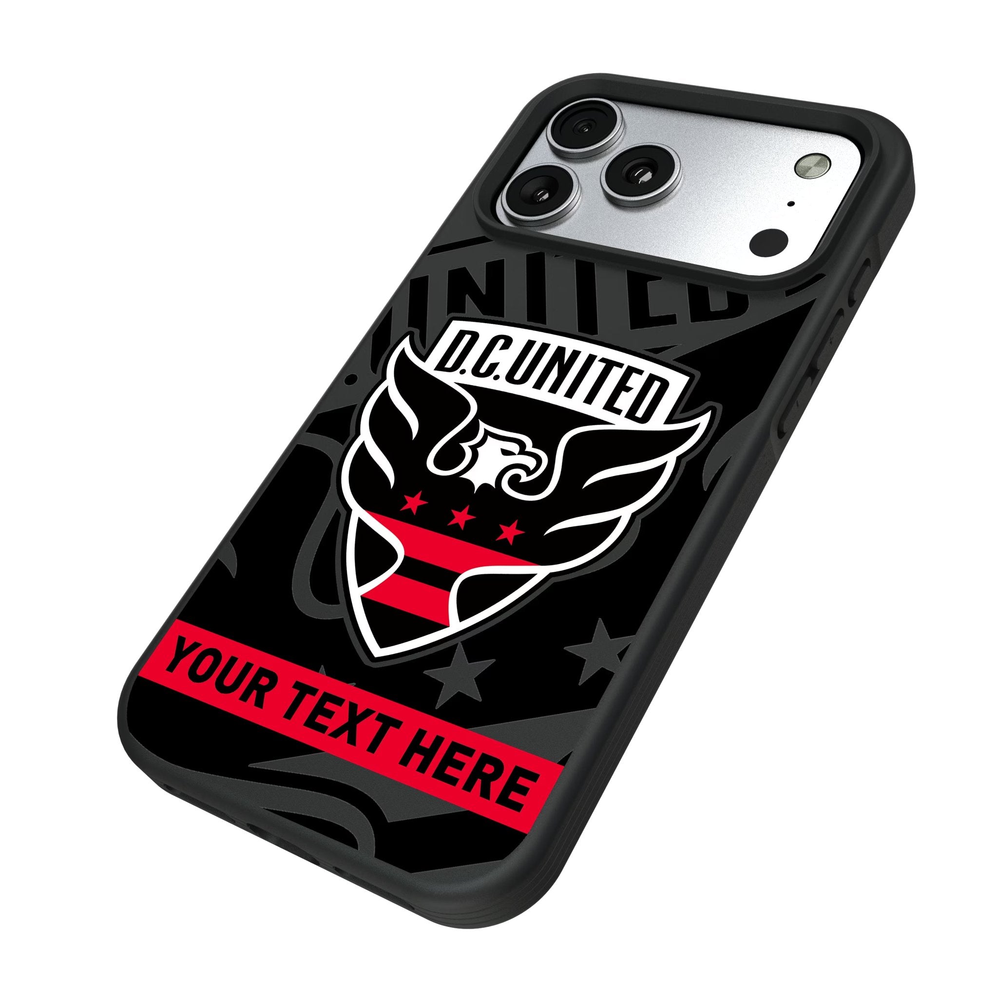 DC United Personalized Tilt Bump Phone Case for Apple iPhone 17 Series 5