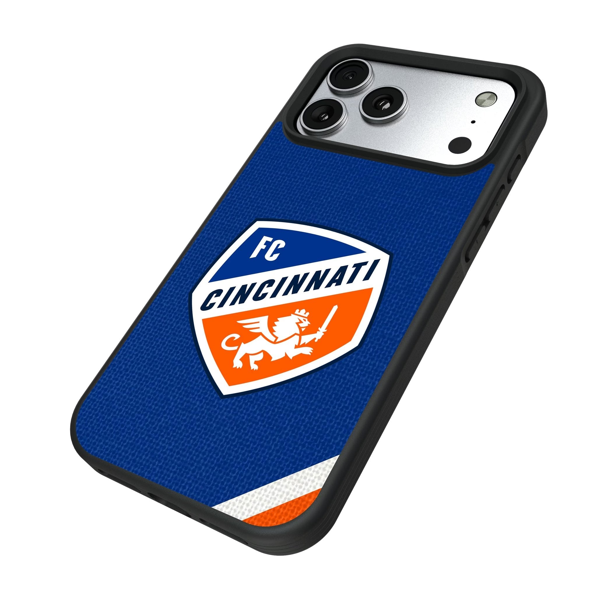 FC Cincinnati Diagonal Stripe Bump Phone Case for Apple iPhone 17 Series 5