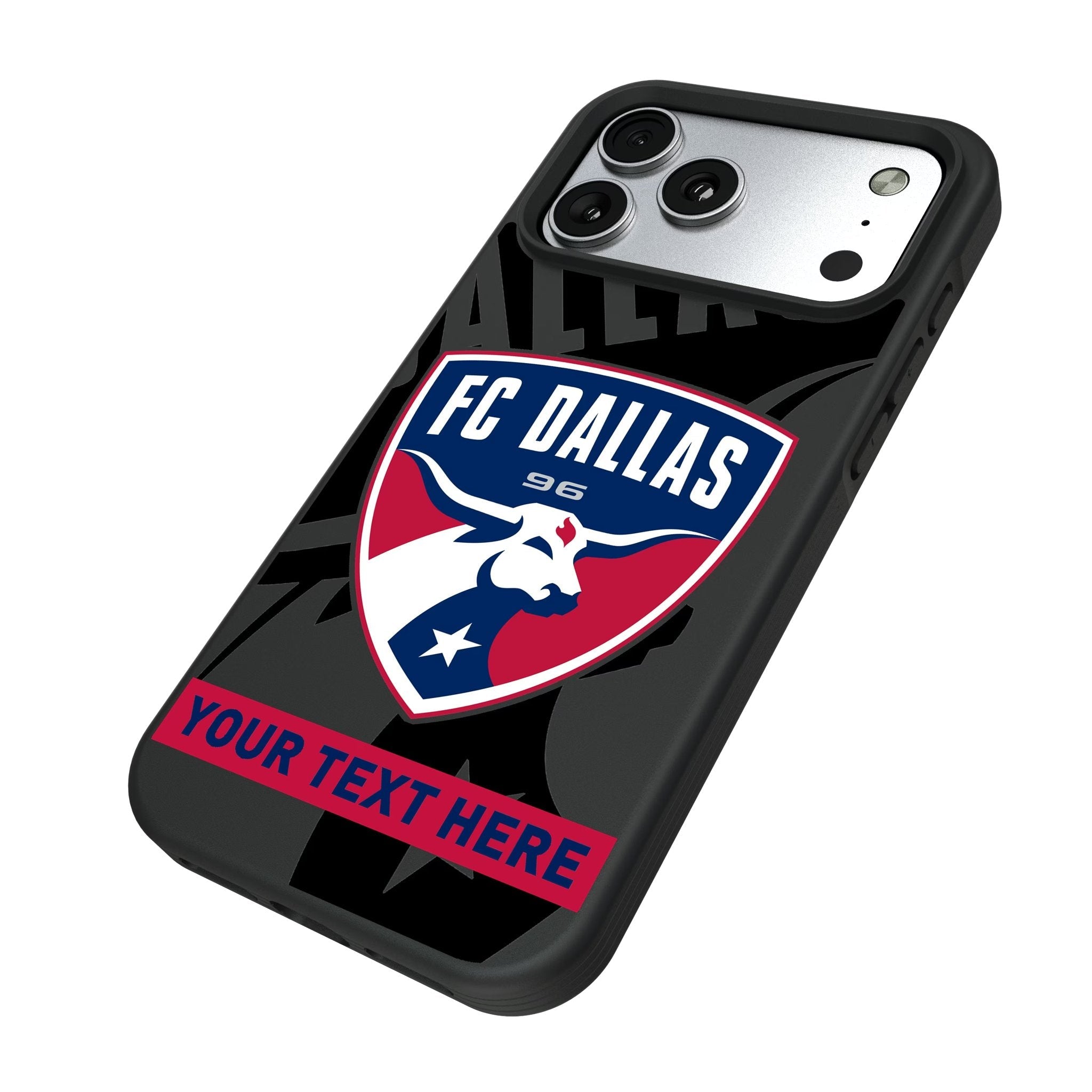 FC Dallas Personalized Tilt Bump Phone Case for Apple iPhone 17 Series 5
