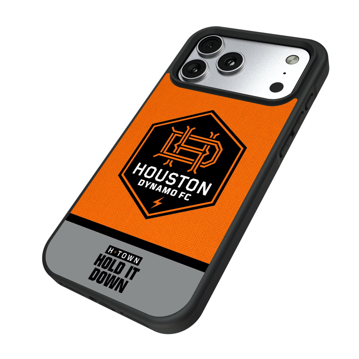Houston Dynamo Endzone Solid Bump Phone Case for Apple iPhone 17 Series 5