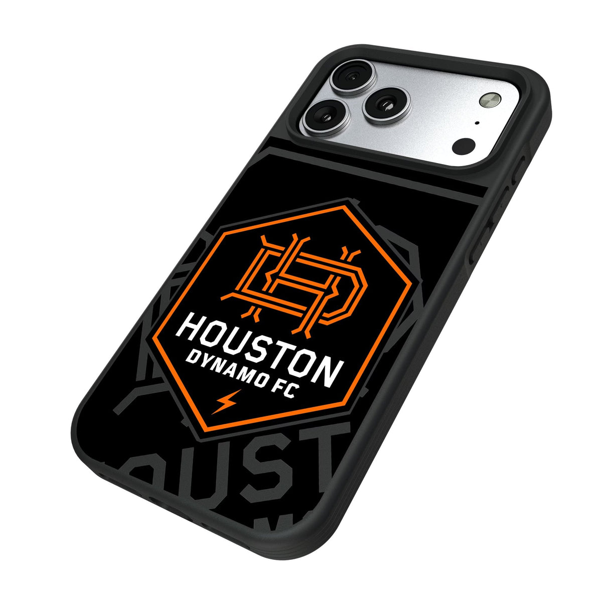 Houston Dynamo Monocolor Tilt Bump Phone Case for Apple iPhone 17 Series 5