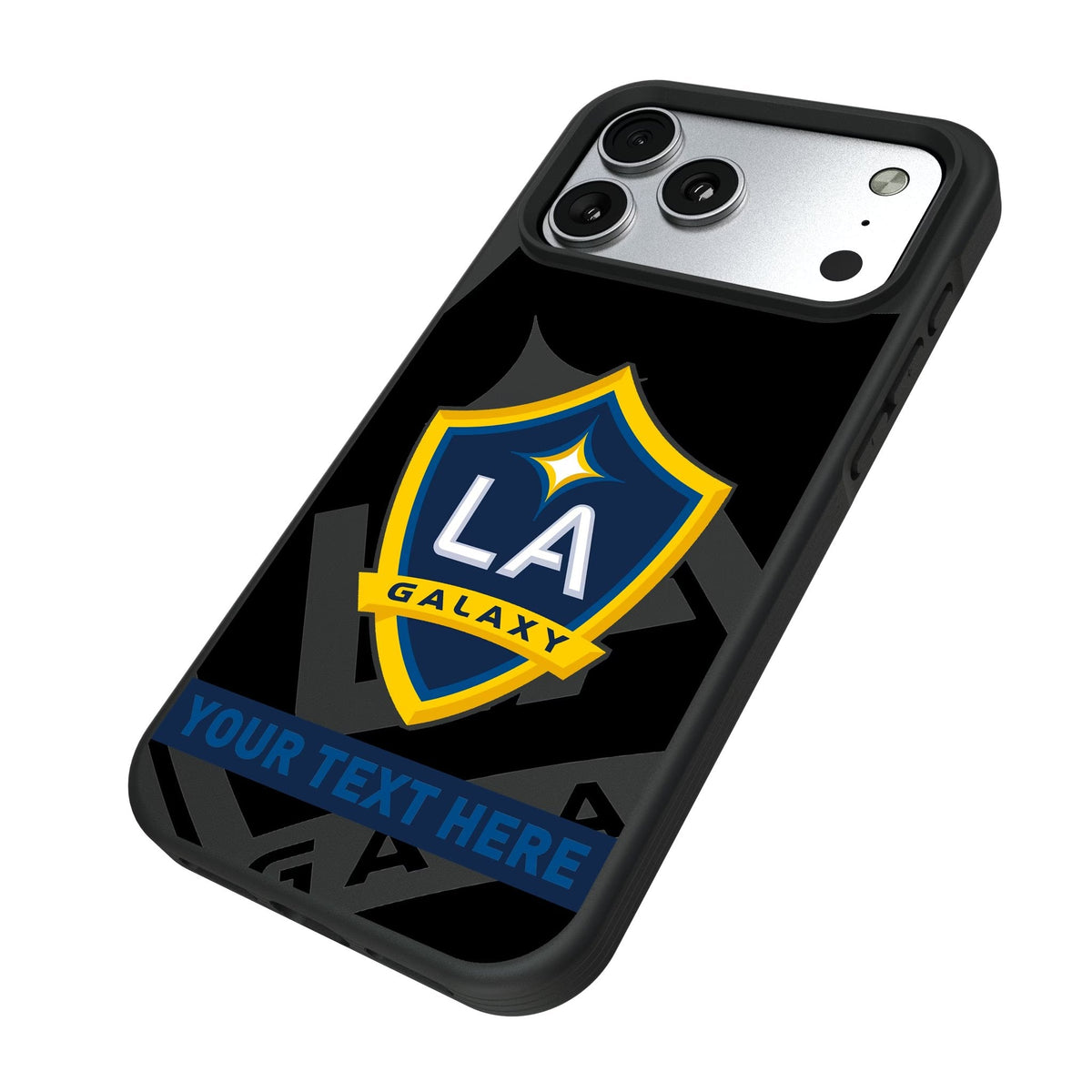 LA Galaxy Personalized Tilt Bump Phone Case for Apple iPhone 17 Series 5