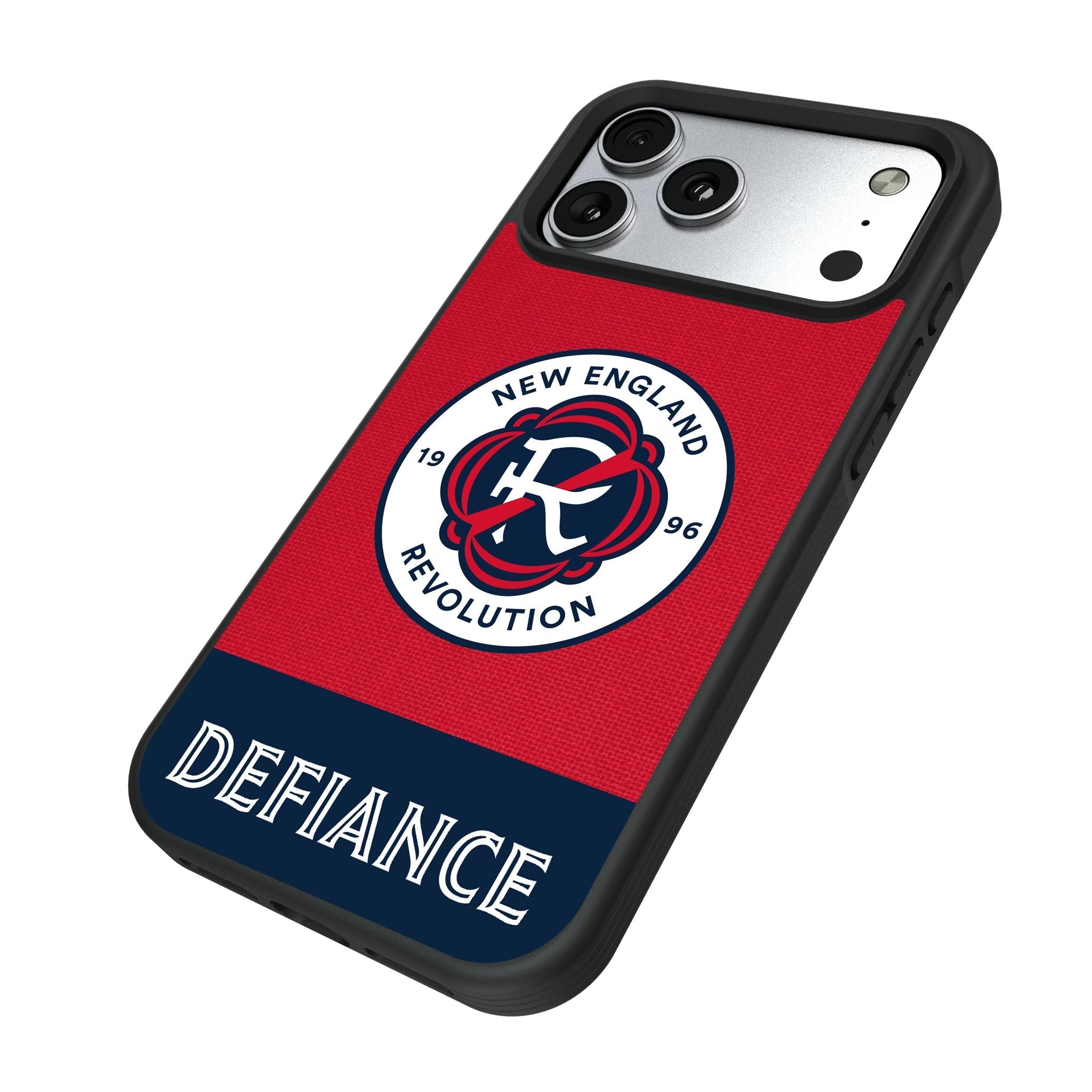 New England Revolution Endzone Solid Bump Phone Case for Apple iPhone 17 Series 5