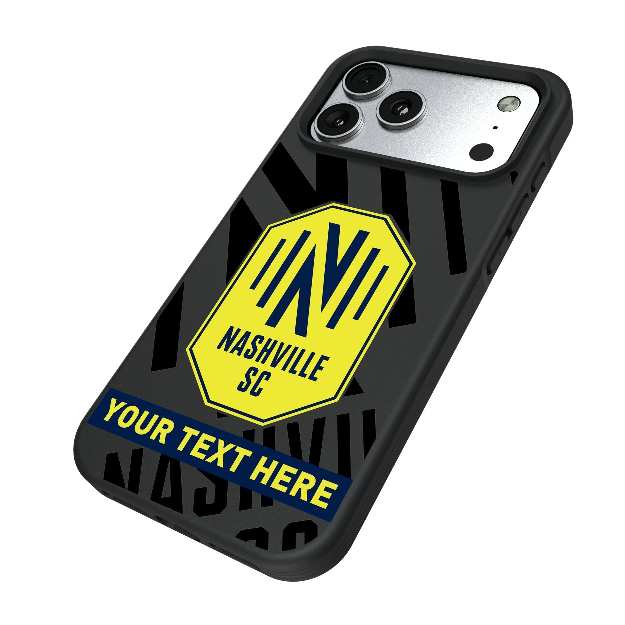 Nashville SC Personalized Tilt Bump Phone Case for Apple iPhone 17 Series 5