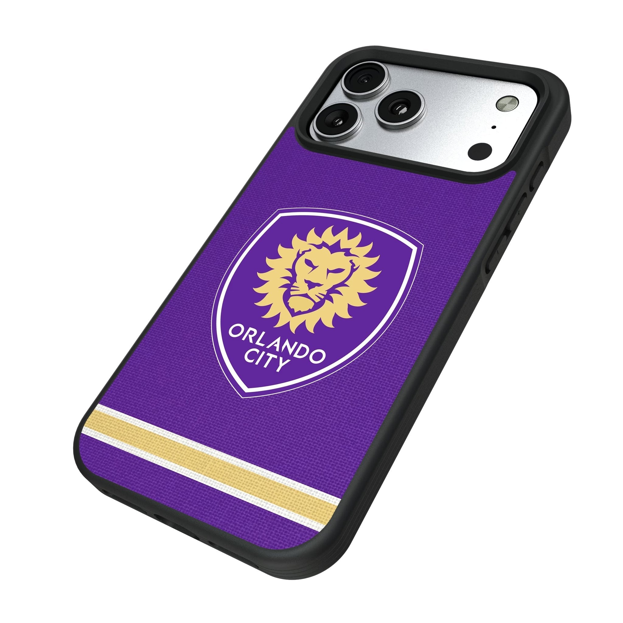 Orlando City Soccer Club Stripe Bump Phone Case for Apple iPhone 17 Series 5