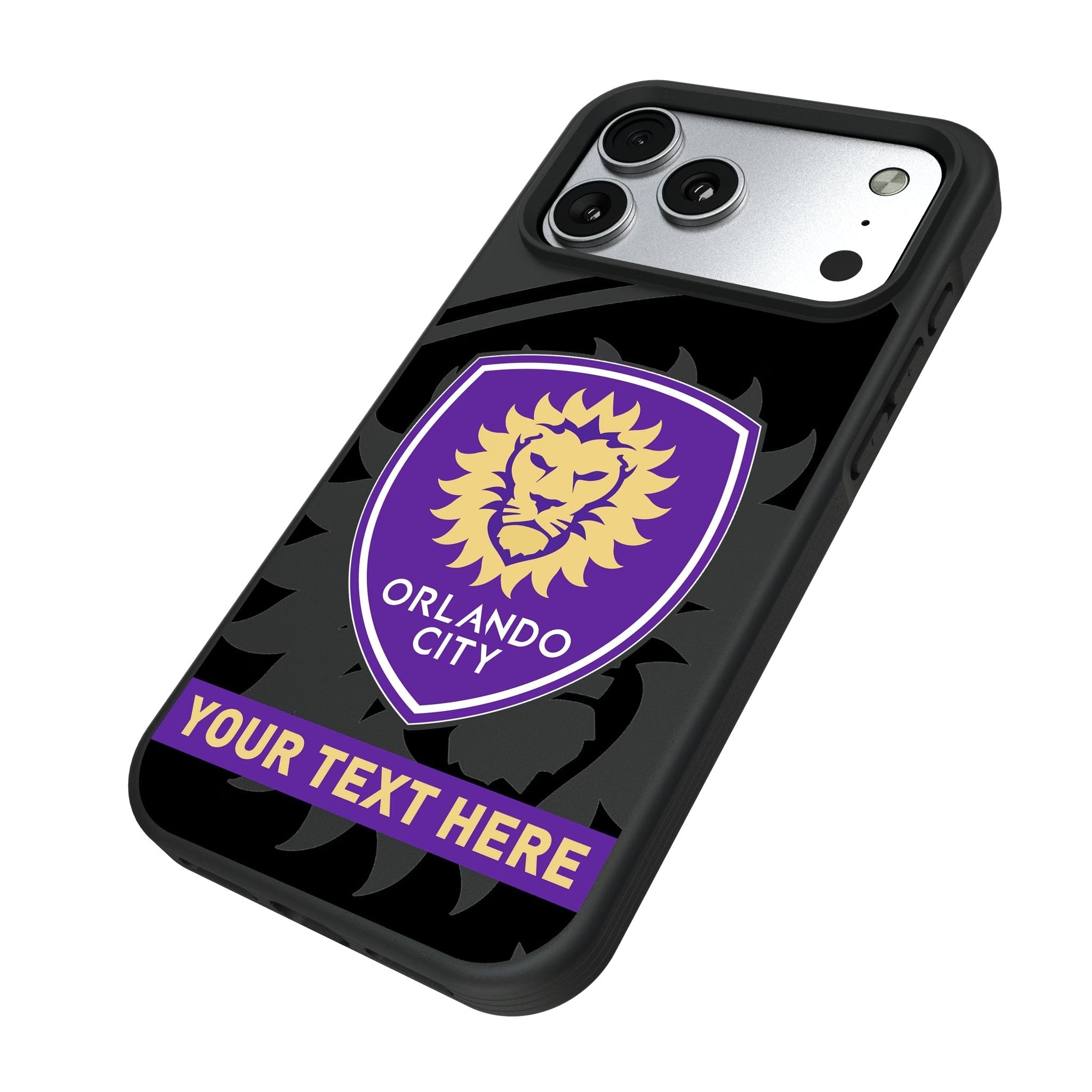Orlando City Soccer Club Personalized Tilt Bump Phone Case for Apple iPhone 17 Series 5