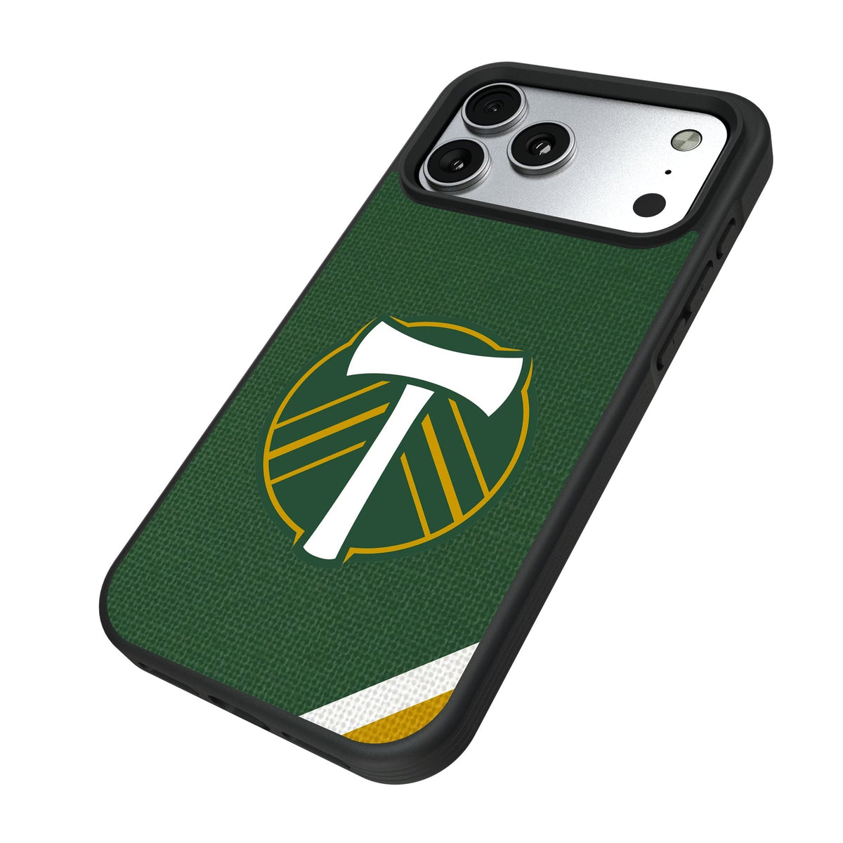Portland Timbers Diagonal Stripe Bump Phone Case for Apple iPhone 17 Series 5