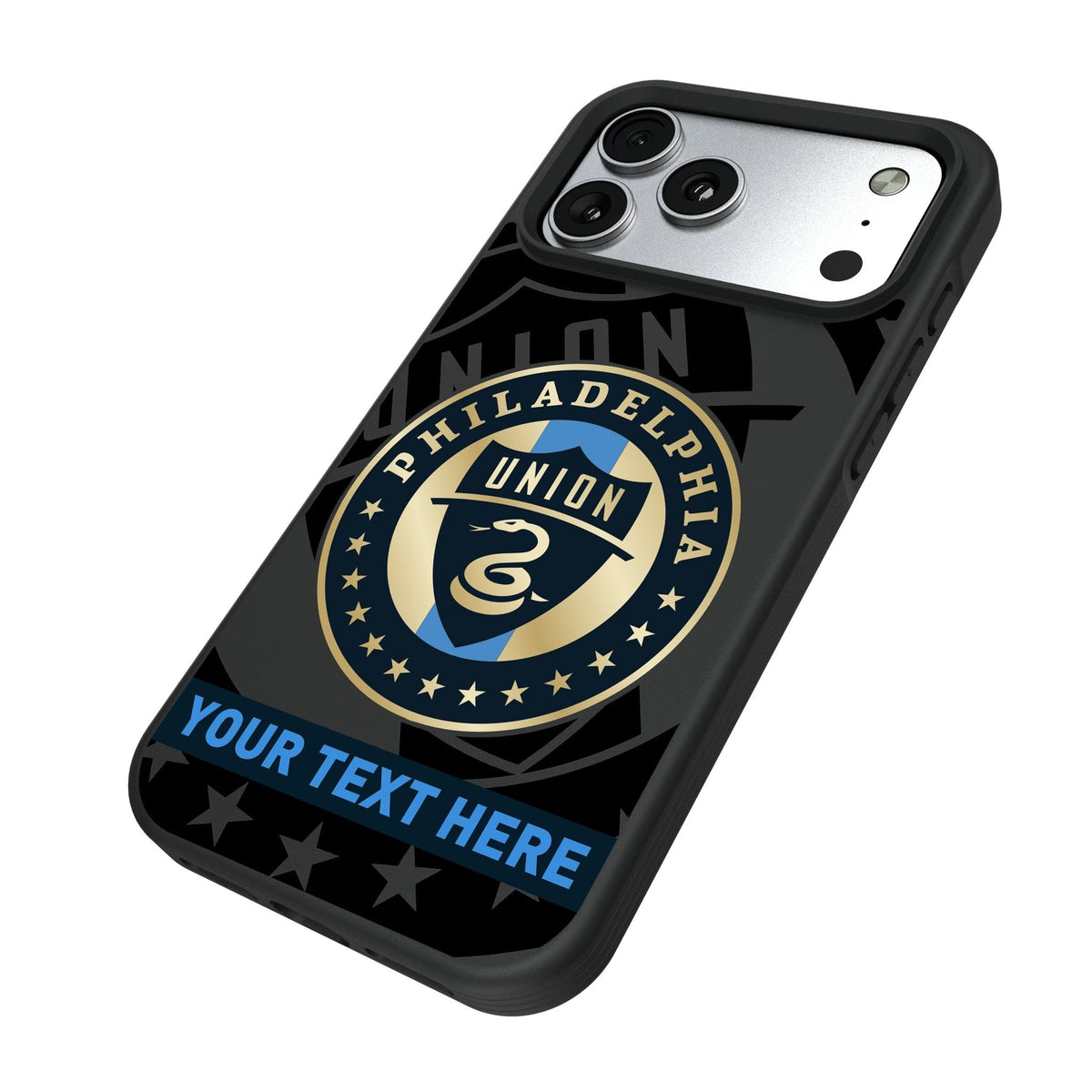 Philadelphia Union Personalized Tilt Bump Phone Case for Apple iPhone 17 Series 5