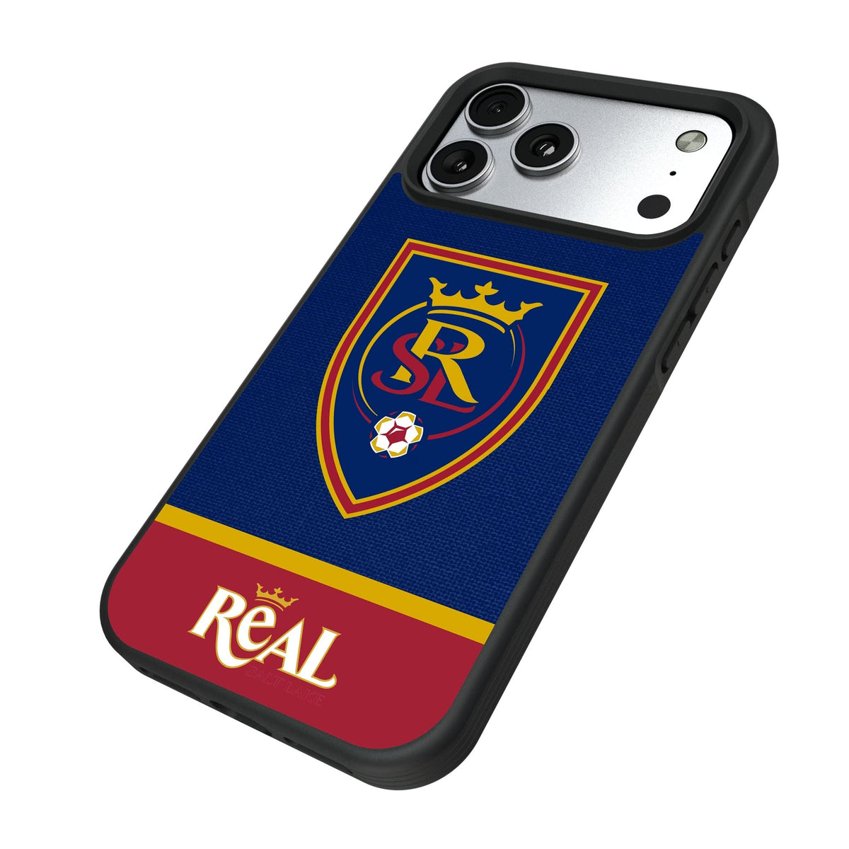 Real Salt Lake Endzone Solid Bump Phone Case for Apple iPhone 17 Series 5
