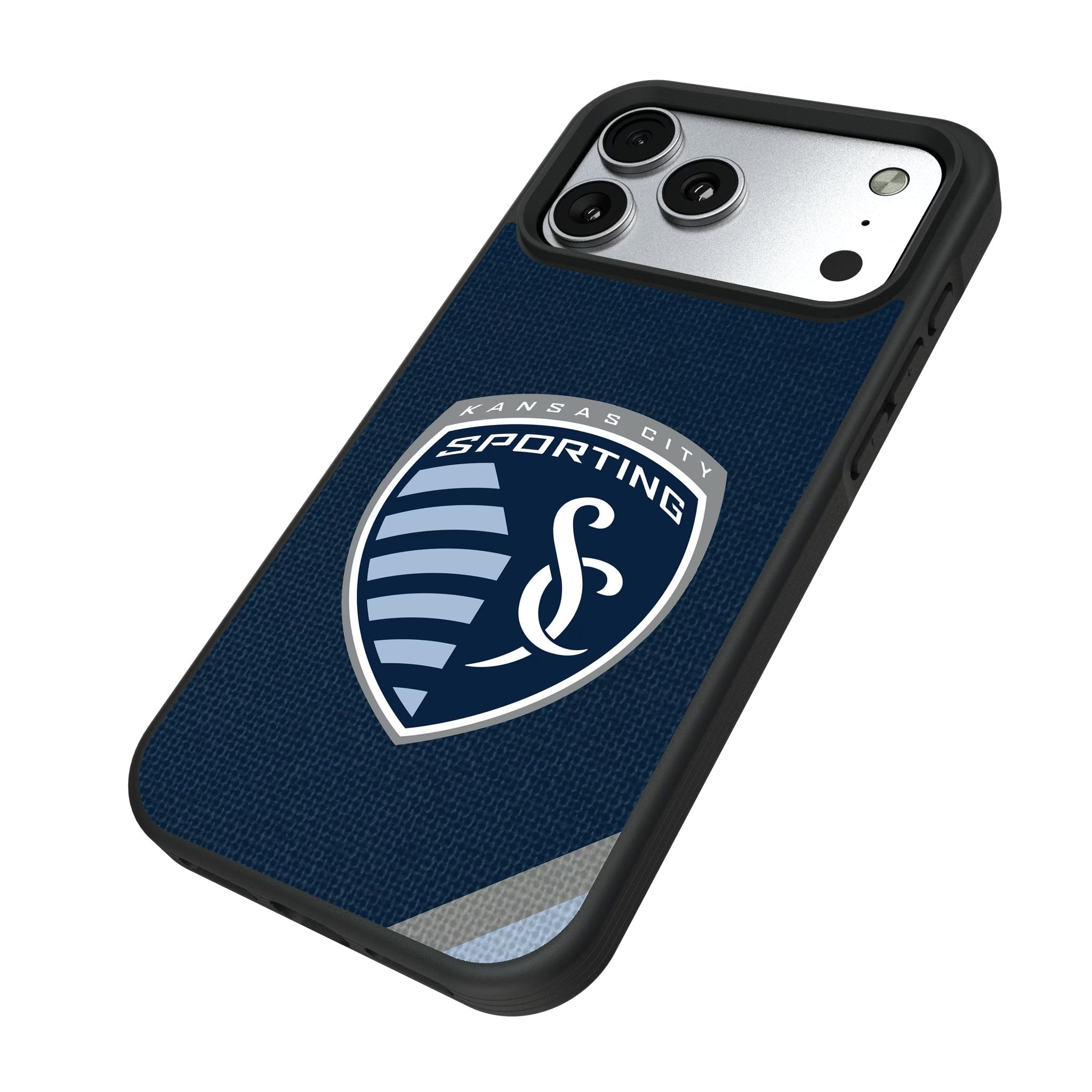 Sporting Kansas City Diagonal Stripe Bump Phone Case for Apple iPhone 17 Series 5