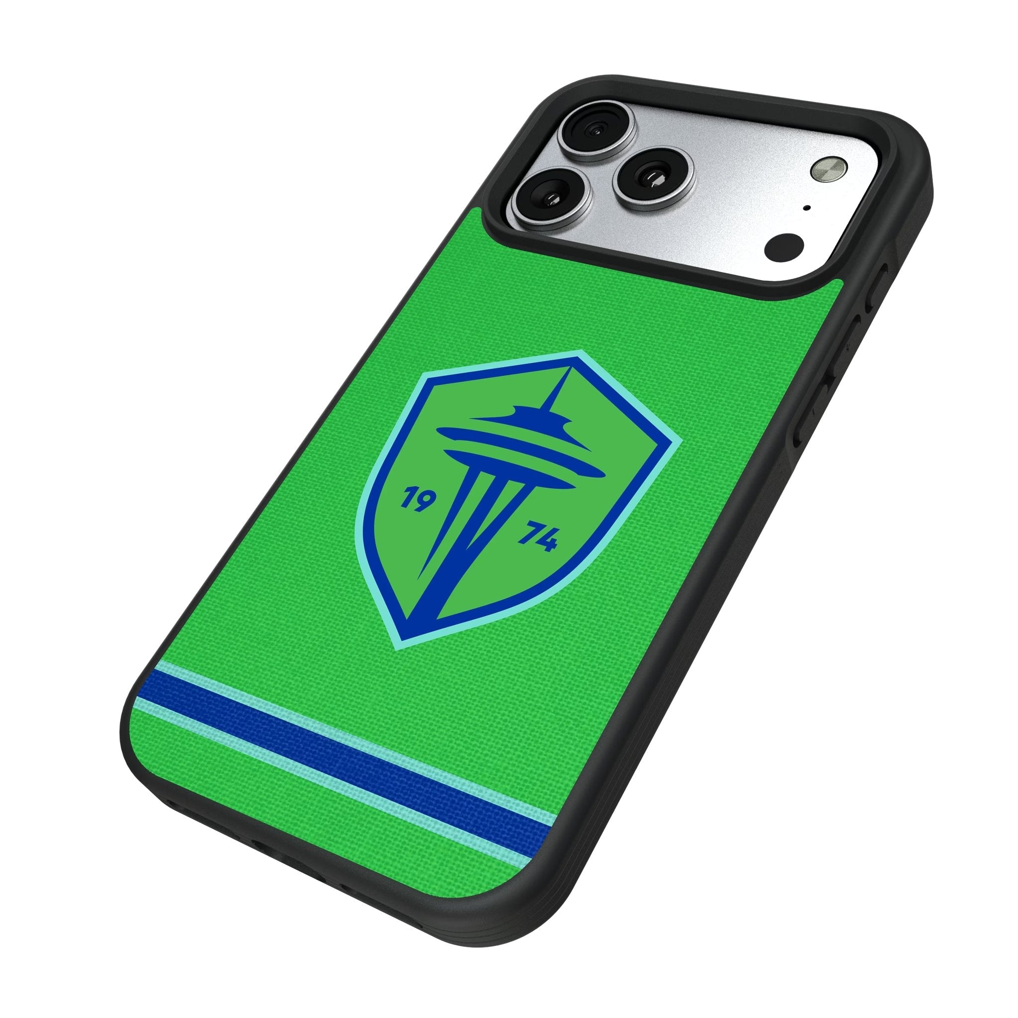Seattle Sounders FC Stripe Bump Phone Case for Apple iPhone 17 Series 5