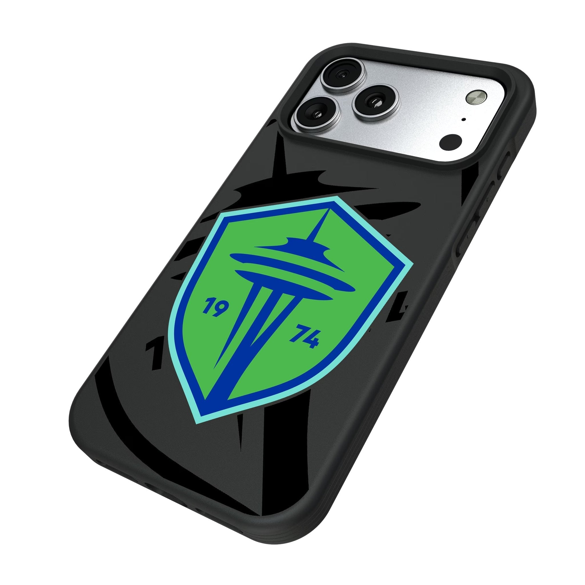 Seattle Sounders FC Monocolor Tilt Bump Phone Case for Apple iPhone 17 Series 5