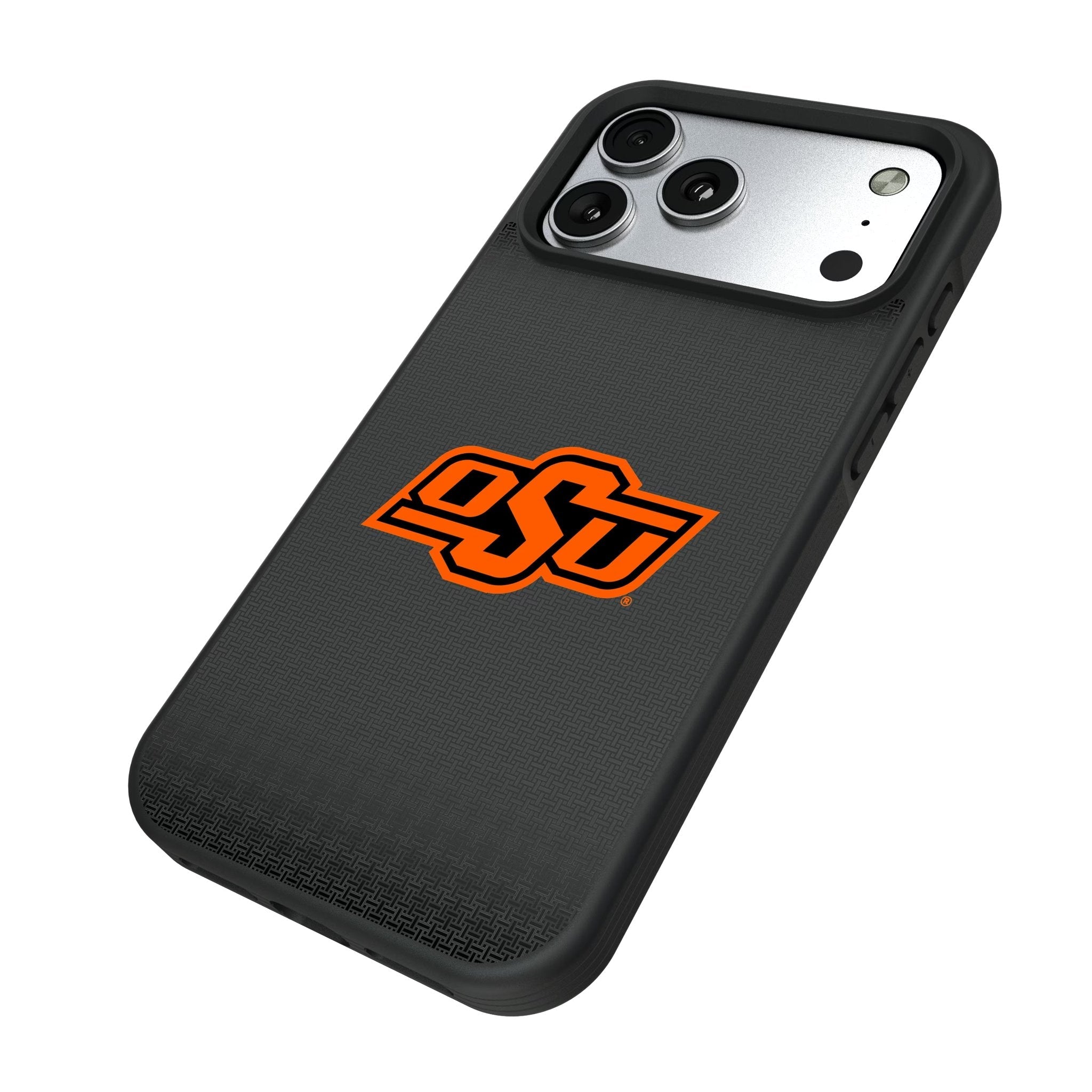 Oklahoma State University Cowboys Linen Bump Phone Case for Apple iPhone 17 Series 5