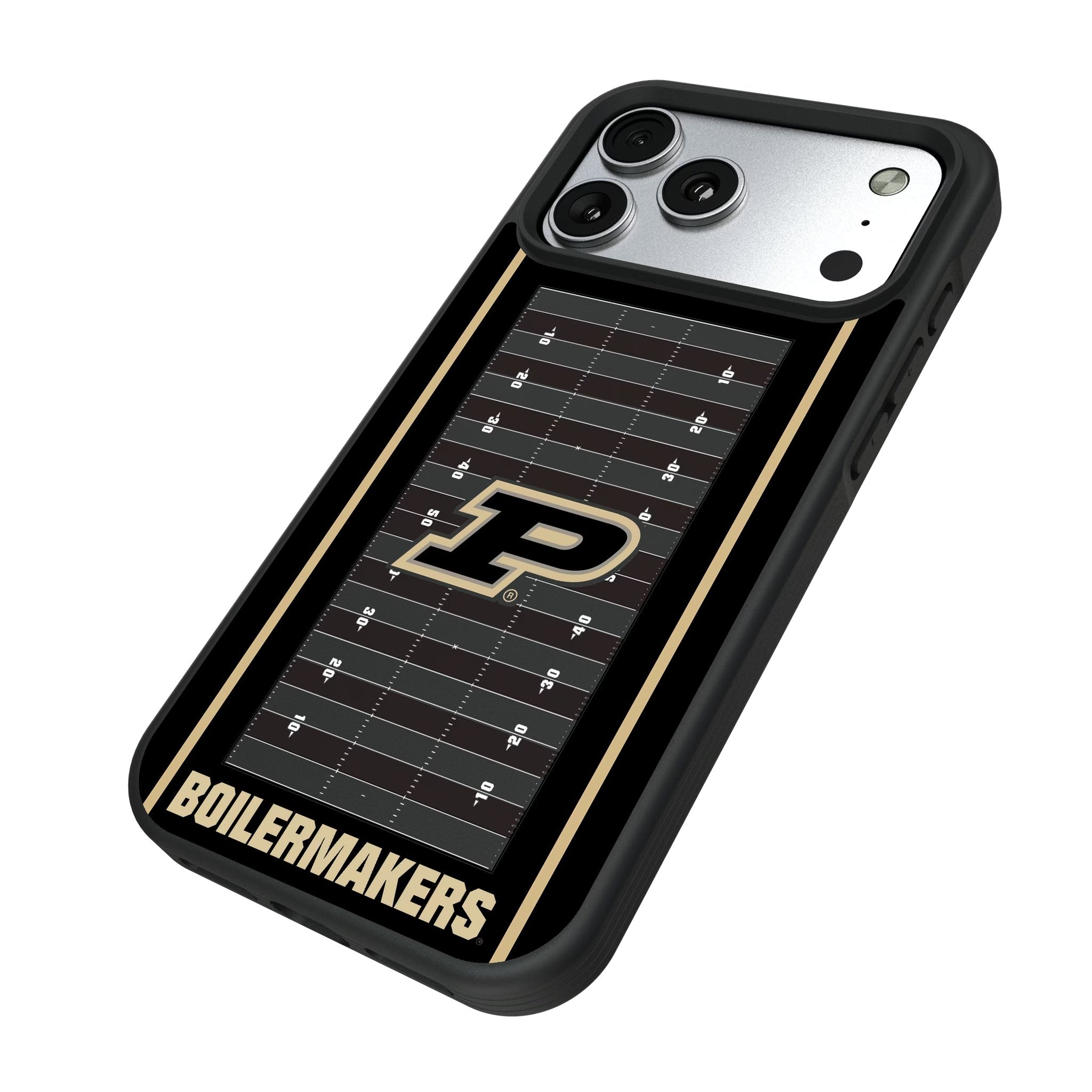 Purdue University Boilermakers Field Bump Phone Case for Apple iPhone 17 Series 5