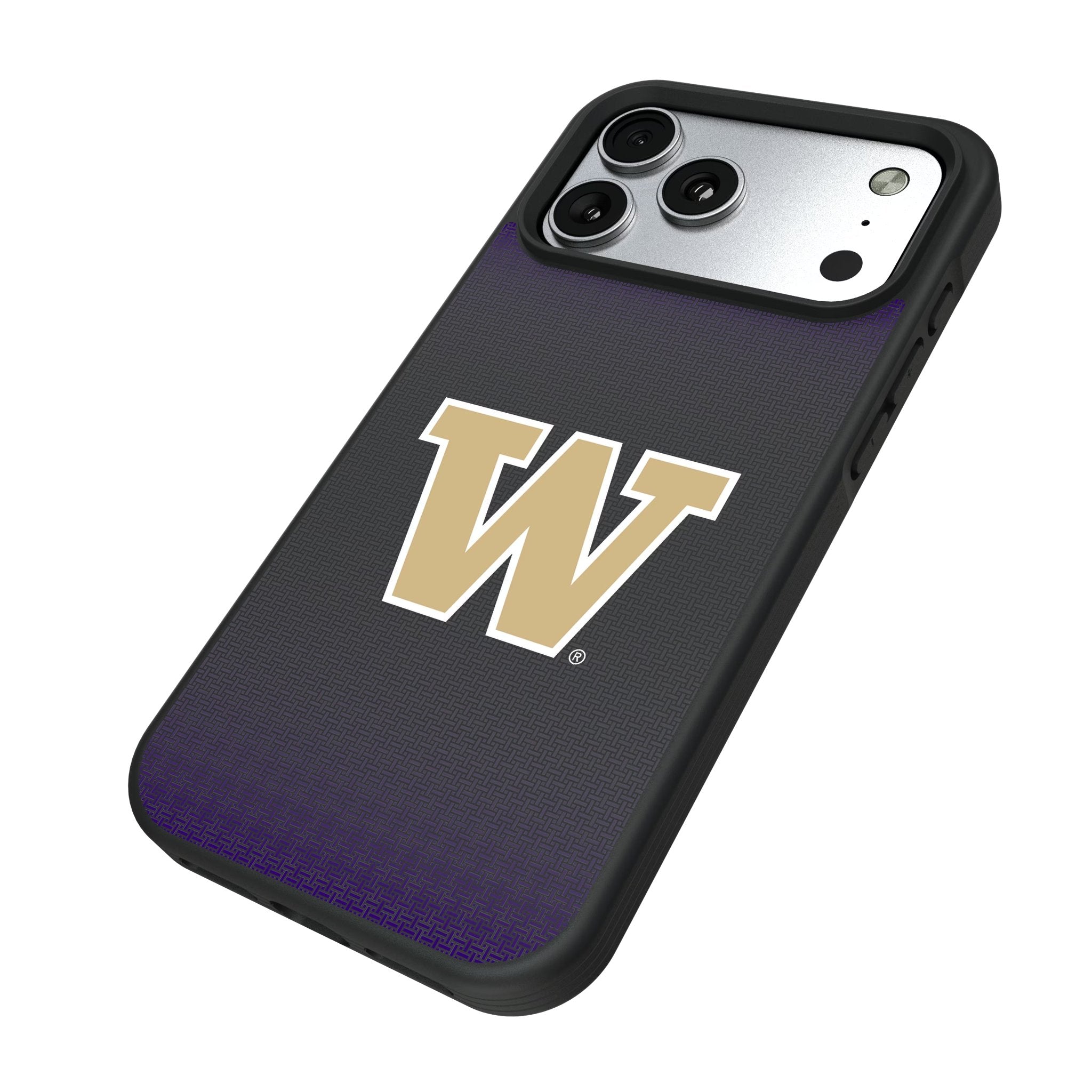 University of Washington Huskies Linen Bump Phone Case for Apple iPhone 17 Series 5