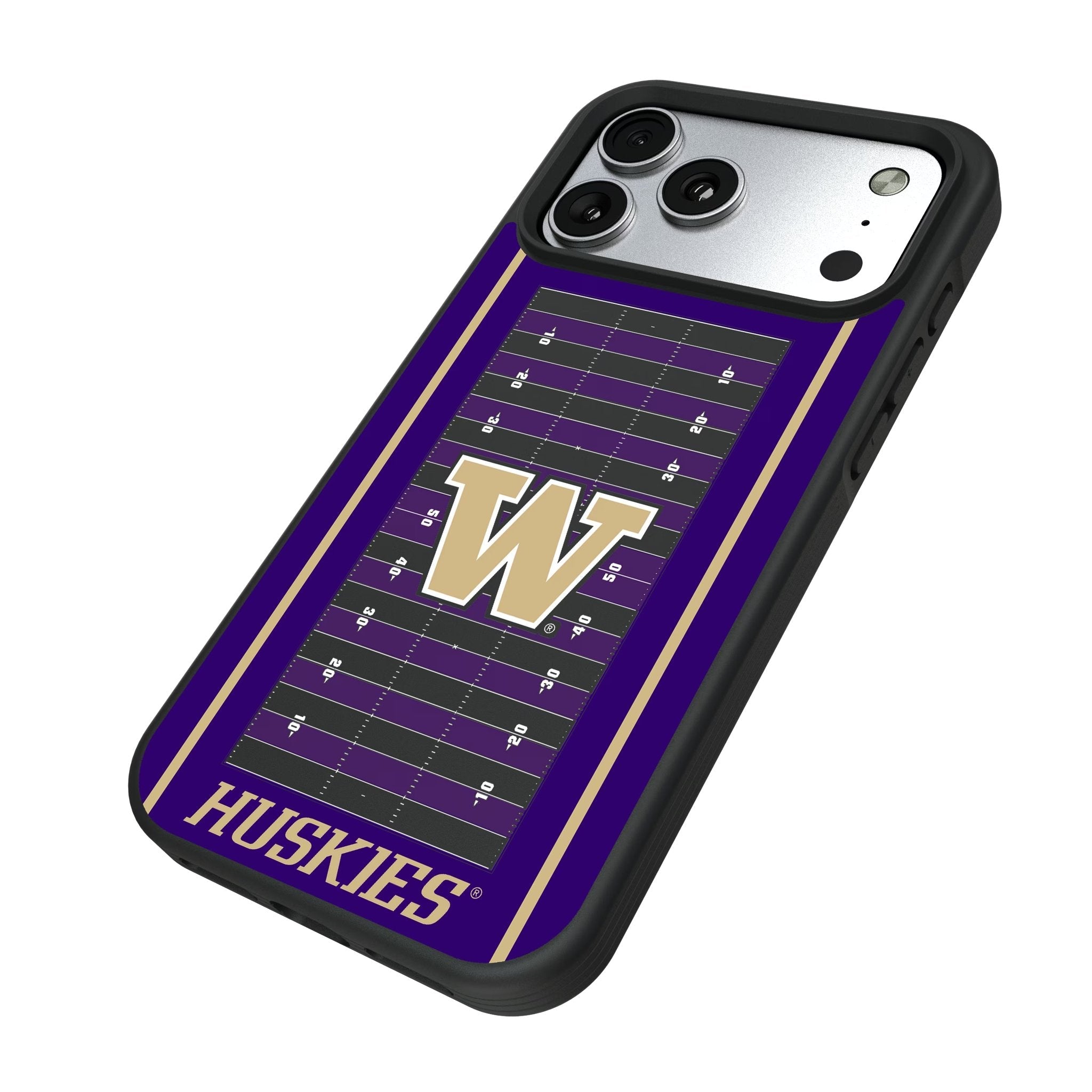 University of Washington Huskies Field Bump Phone Case for Apple iPhone 17 Series 5