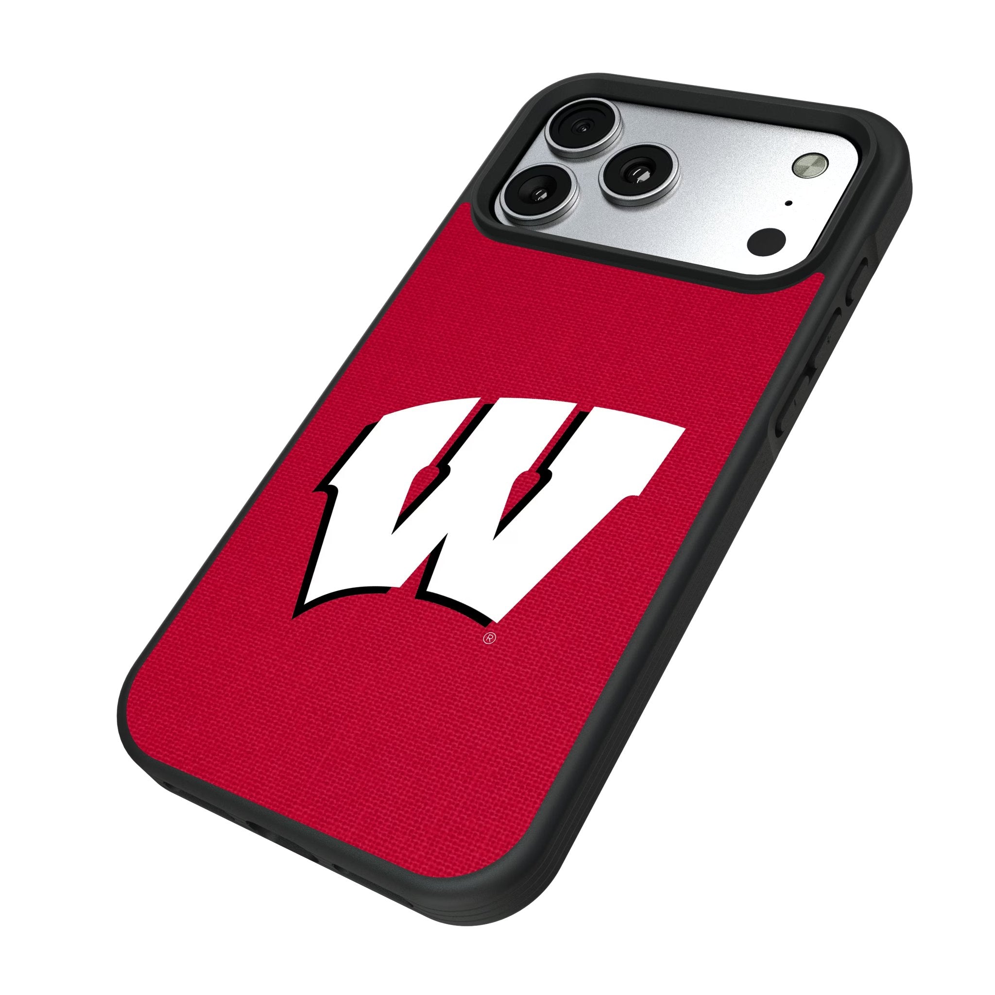 University of Wisconsin Badgers Solid Bump Phone Case for Apple iPhone 17 Series 5