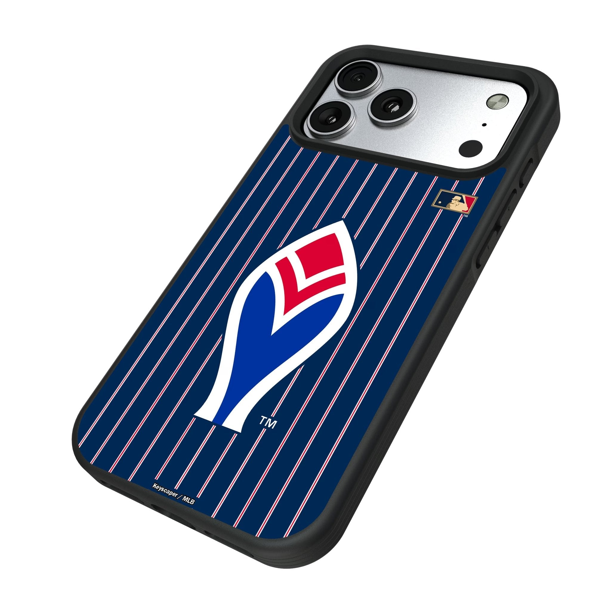 Atlanta Braves 1972-1975 - Cooperstown Collection Pinstripe Bump Phone Case for Apple iPhone 17 Series 5