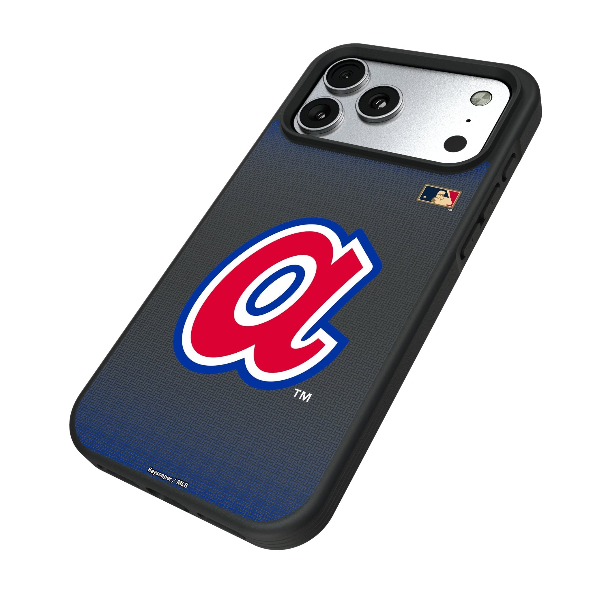 Atlanta Braves 1972-1980 - Cooperstown Collection Linen Bump Phone Case for Apple iPhone 17 Series 5