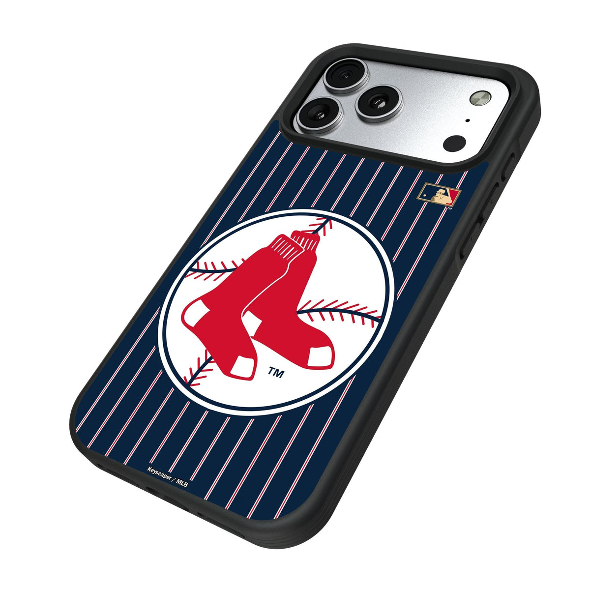 Boston Red Sox 1970-1975 - Cooperstown Collection Pinstripe Bump Phone Case for Apple iPhone 17 Series 5