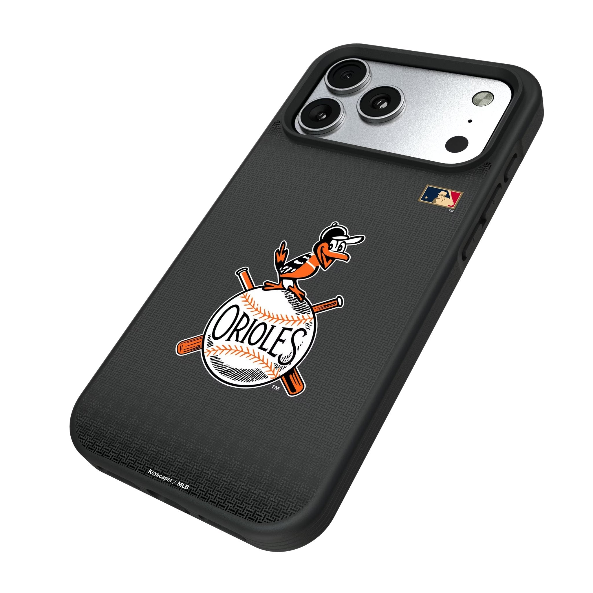 Baltimore Orioles 1954-1963 - Cooperstown Collection Linen Bump Phone Case for Apple iPhone 17 Series 5