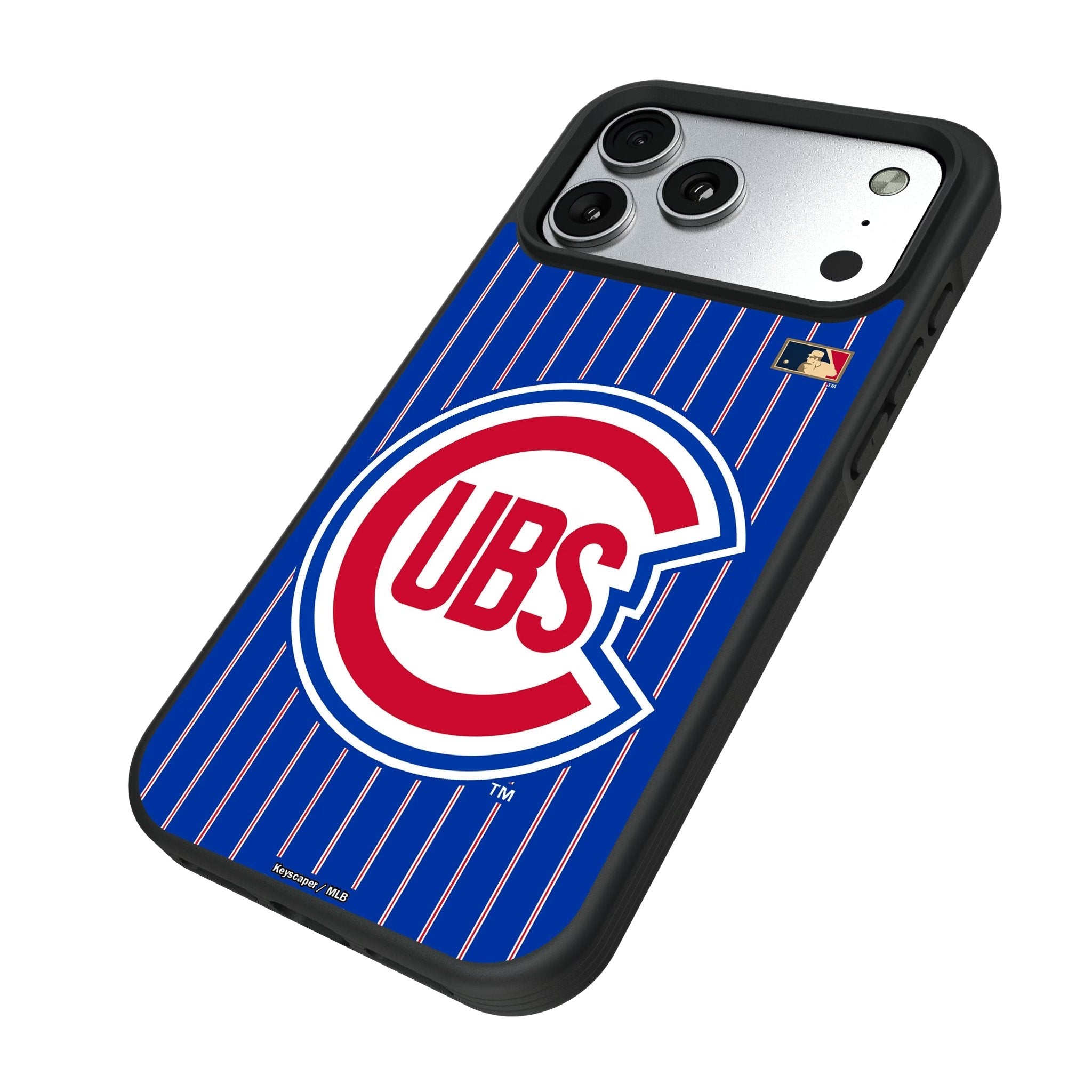 Chicago Cubs 1948-1956 - Cooperstown Collection Pinstripe Bump Phone Case for Apple iPhone 17 Series 5