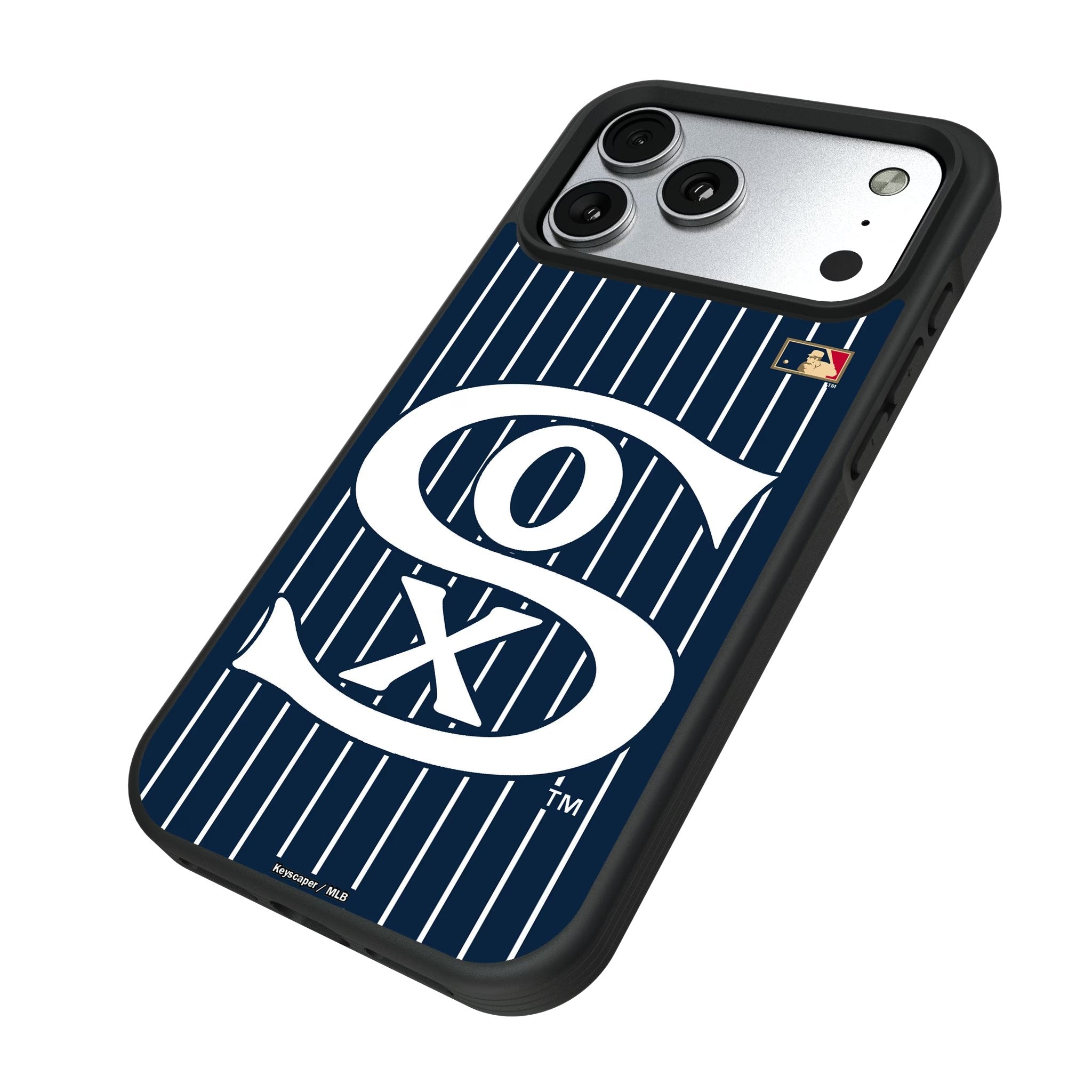 Chicago White Sox Road 1919-1921 - Cooperstown Collection Pinstripe Bump Phone Case for Apple iPhone 17 Series 5