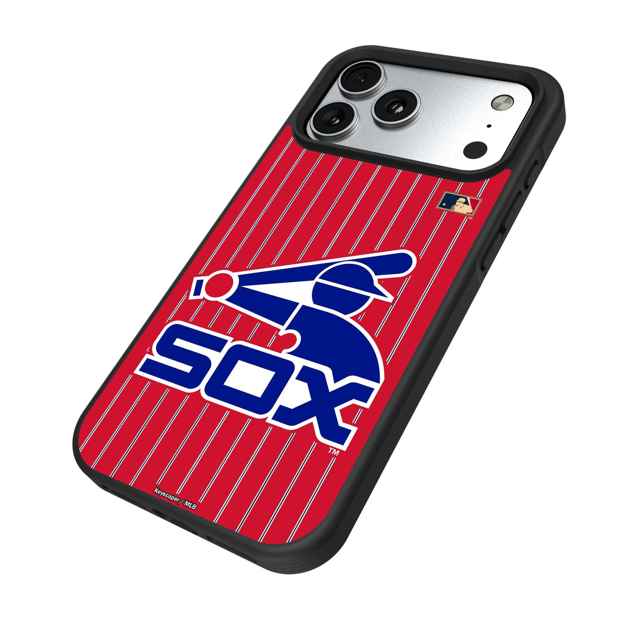 Chicago White Sox 1976-1981 - Cooperstown Collection Pinstripe Bump Phone Case for Apple iPhone 17 Series 5