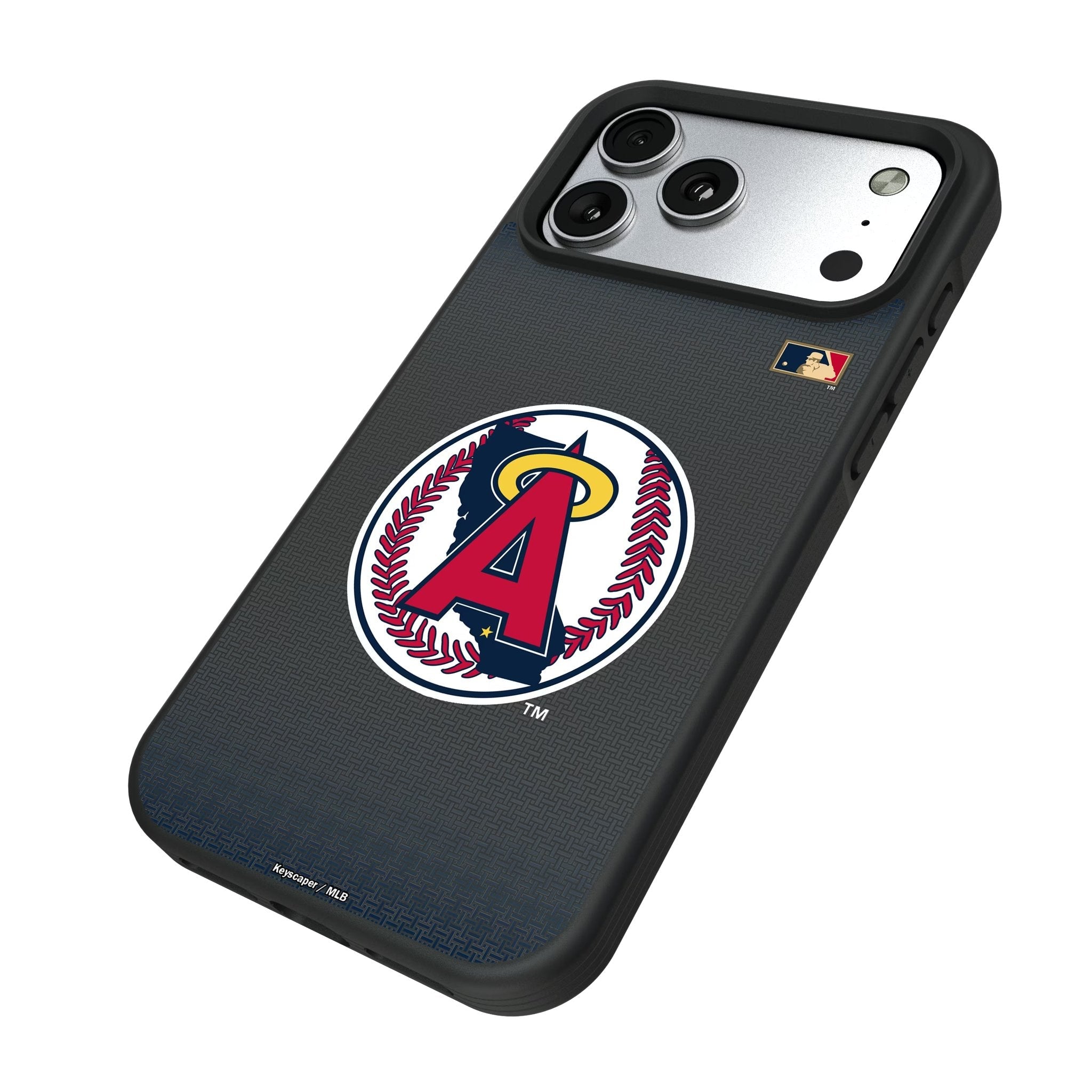LA Angels 1986-1992 - Cooperstown Collection Linen Bump Phone Case for Apple iPhone 17 Series 5