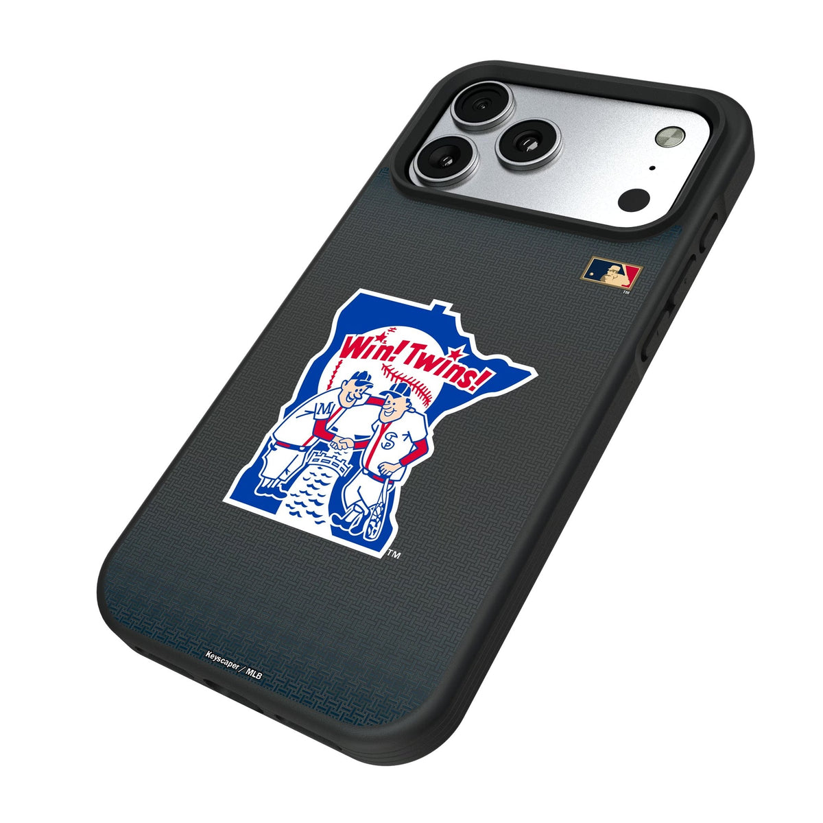 Minnesota Twins 1976-1986 - Cooperstown Collection Linen Bump Phone Case for Apple iPhone 17 Series 5