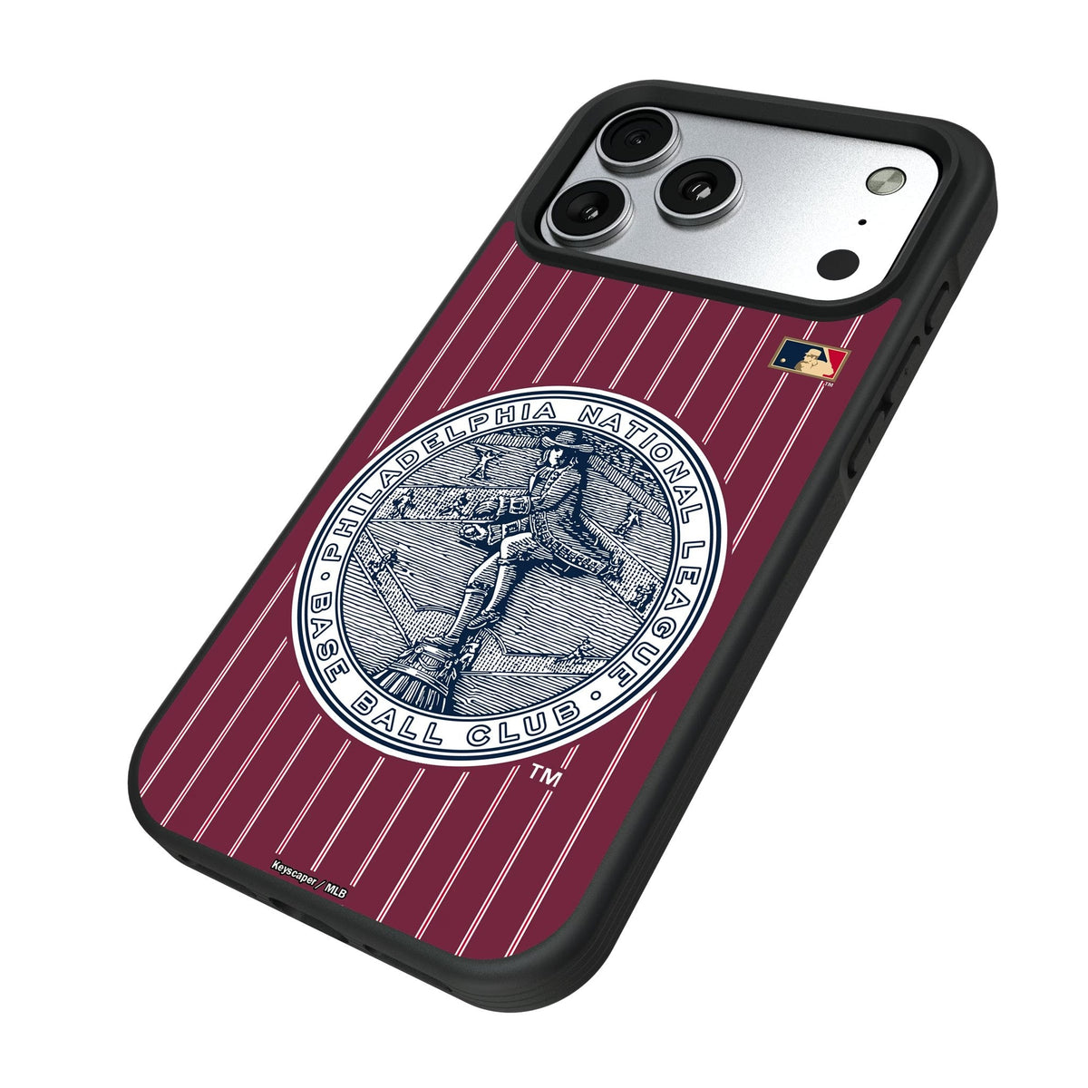 Philadelphia Phillies 1915-1943 - Cooperstown Collection Pinstripe Bump Phone Case for Apple iPhone 17 Series 5