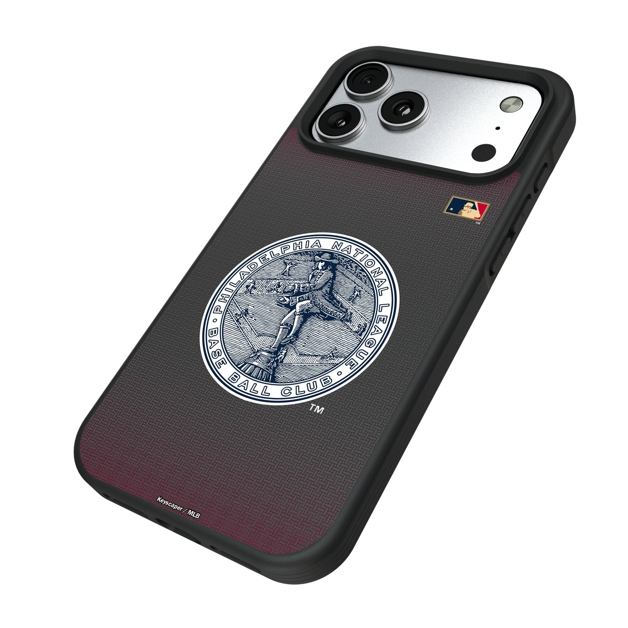 Philadelphia Phillies 1915-1943 - Cooperstown Collection Linen Bump Phone Case for Apple iPhone 17 Series 5