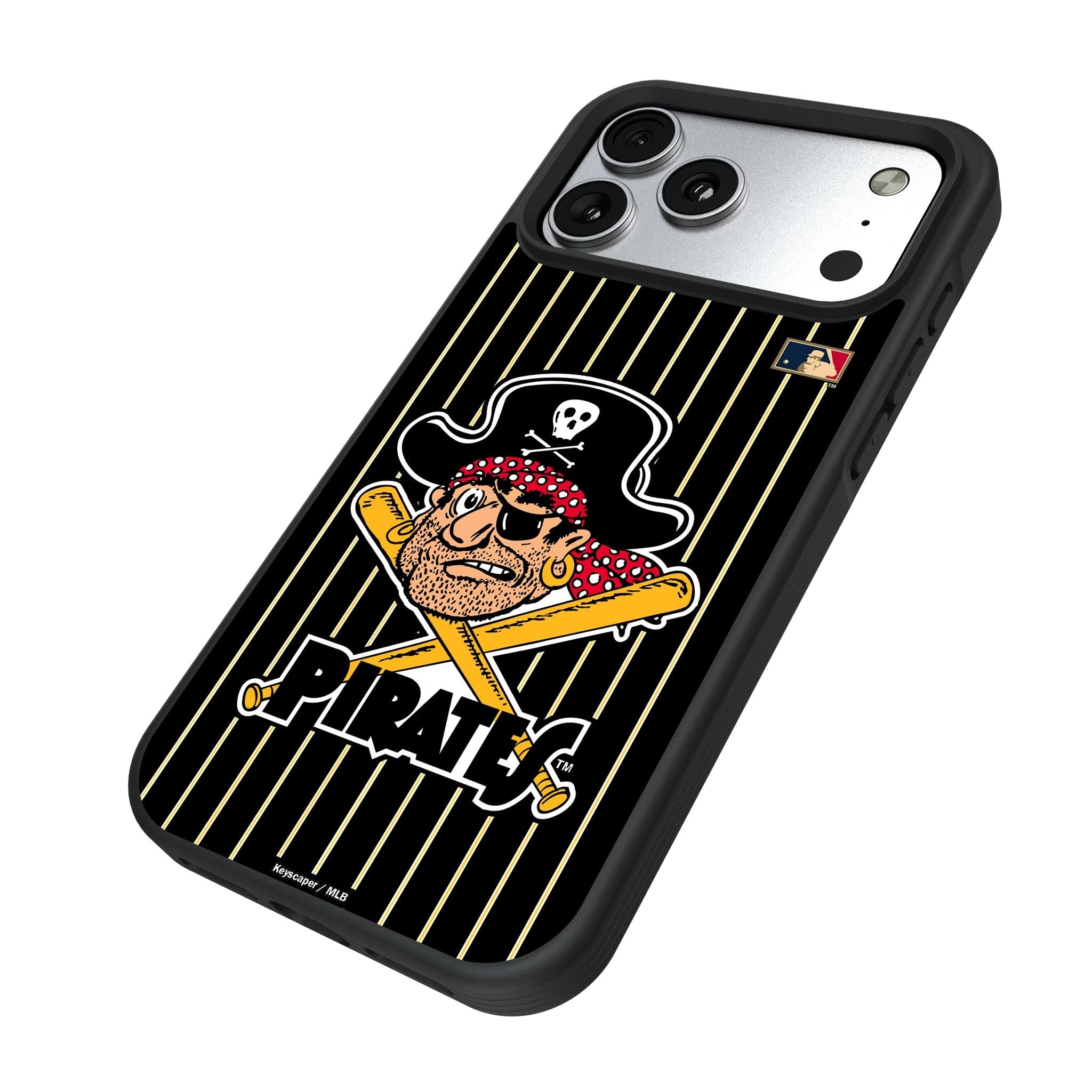 Pittsburgh Pirates 1958-1966 - Cooperstown Collection Pinstripe Bump Phone Case for Apple iPhone 17 Series 5