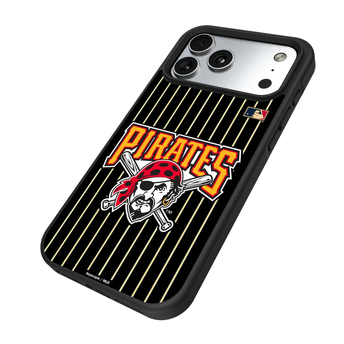 Pittsburgh Pirates 1997-2013 - Cooperstown Collection Pinstripe Bump Phone Case for Apple iPhone 17 Series 5