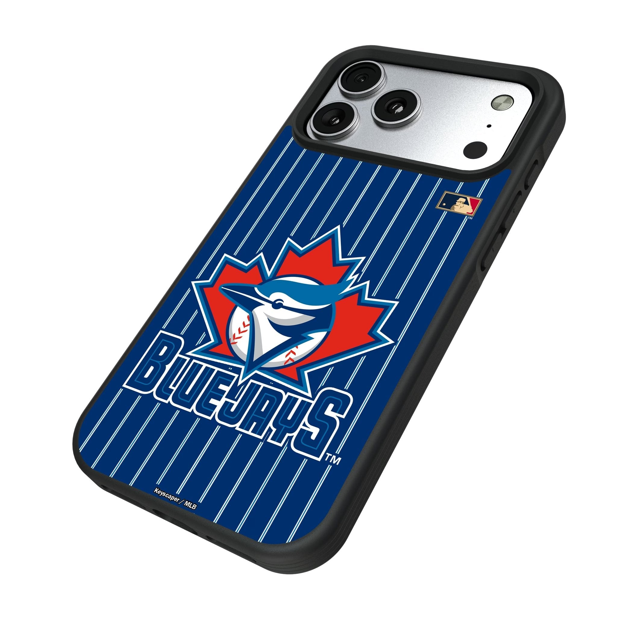 Toronto Blue Jays 1997-2002 - Cooperstown Collection Pinstripe Bump Phone Case for Apple iPhone 17 Series 5