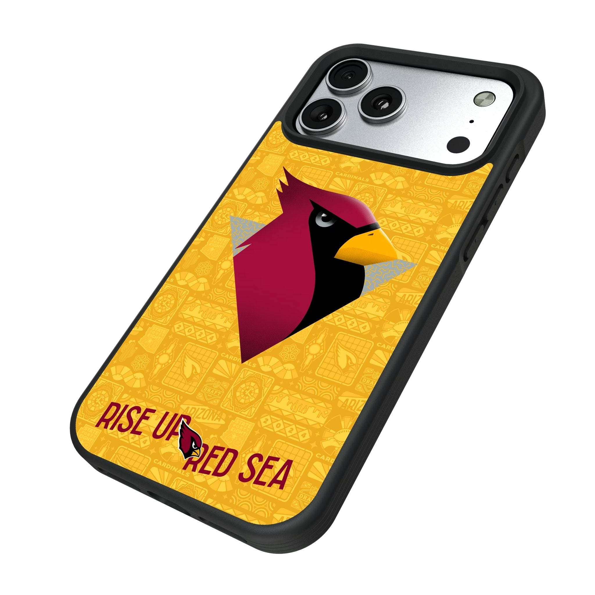 Arizona Cardinals 2024 Edition Bump Phone Case for Apple iPhone 17 Series 5