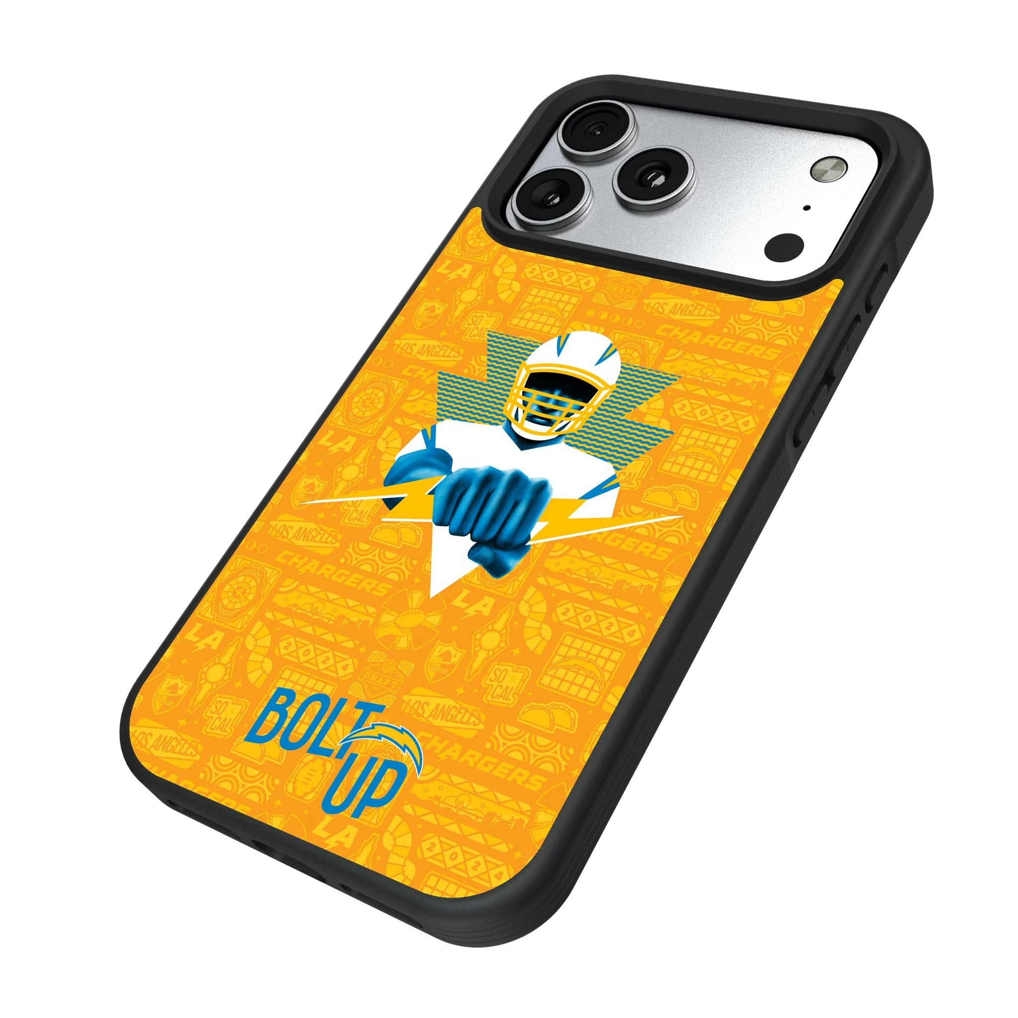 Los Angeles Chargers 2024 Edition Bump Phone Case for Apple iPhone 17 Series 5