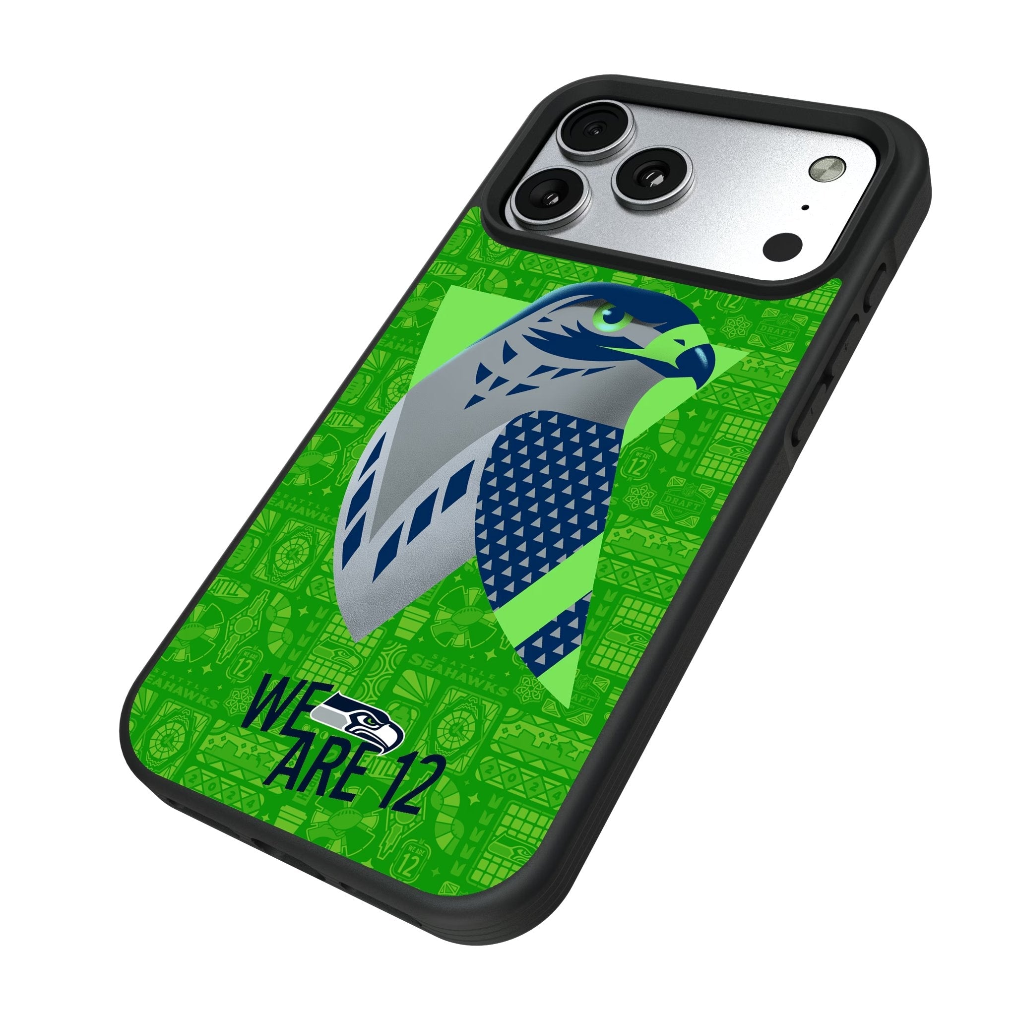 Seattle Seahawks 2024 Edition Bump Phone Case for Apple iPhone 17 Series 5