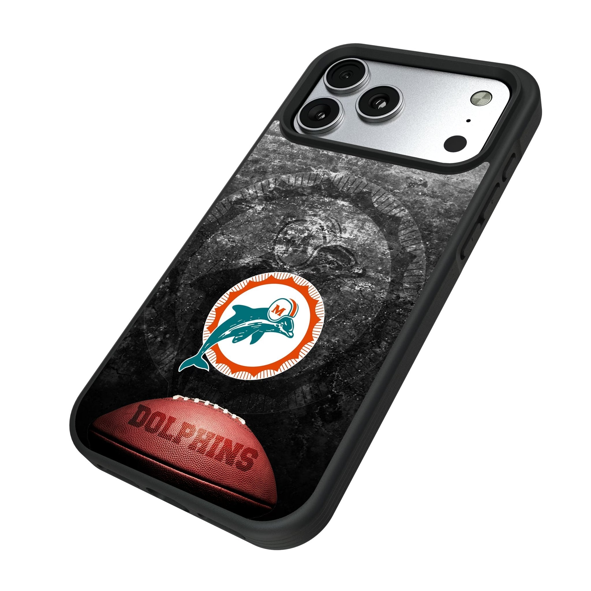 Miami Dolphins 1966-1973 Historic Collection Legendary Bump Phone Case for Apple iPhone 17 Series 5