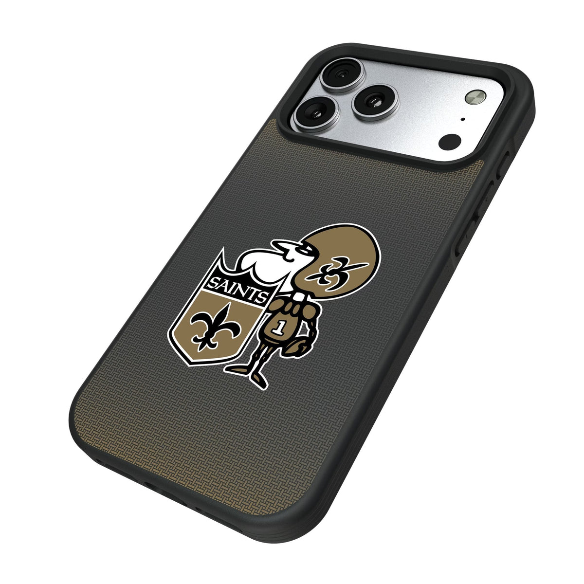 New Orleans Saints Historic Collection Linen Bump Phone Case for Apple iPhone 17 Series 5